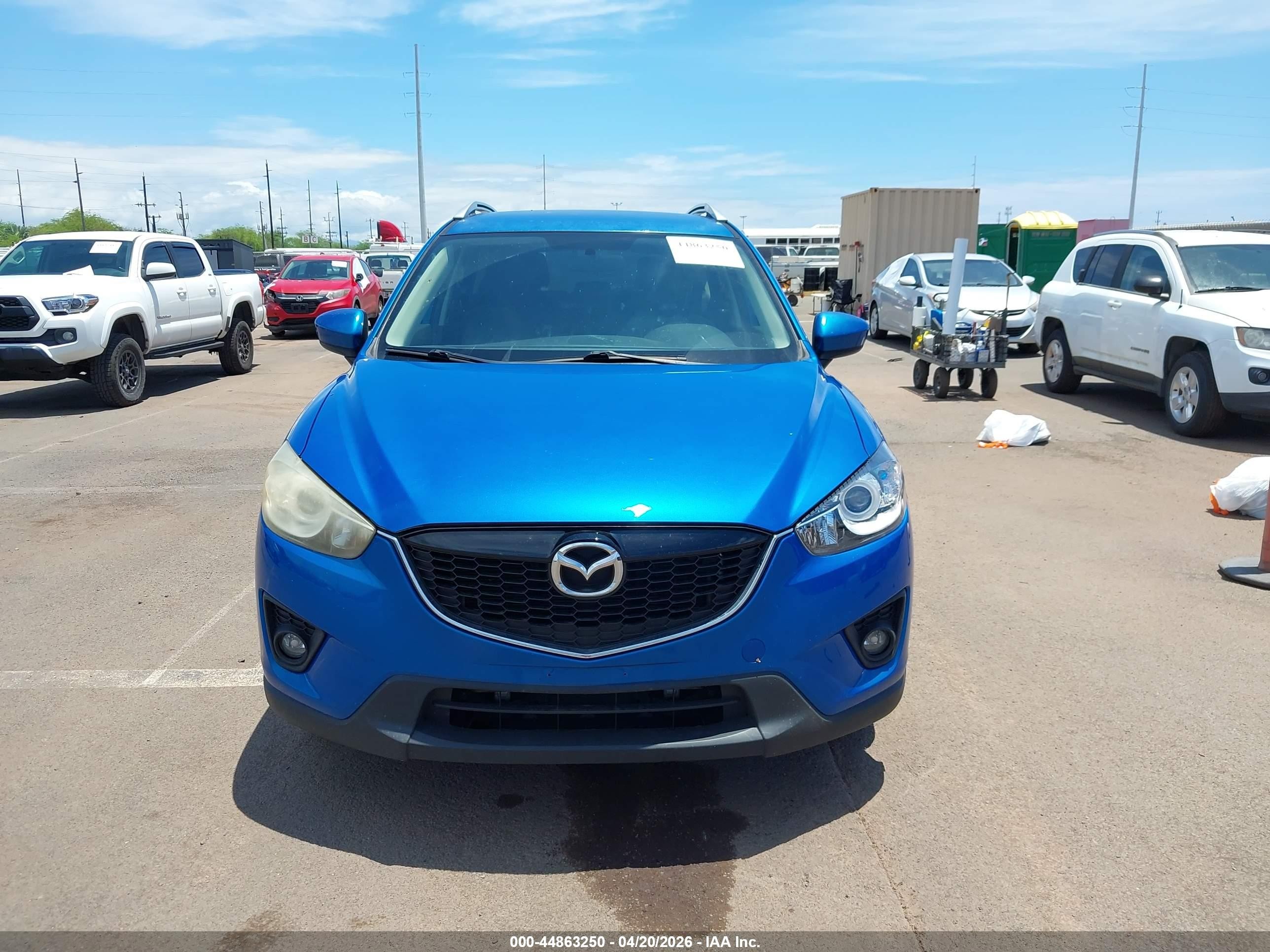 2014 Mazda Cx-5 Touring Blue vin: JM3KE2CY3E0304638