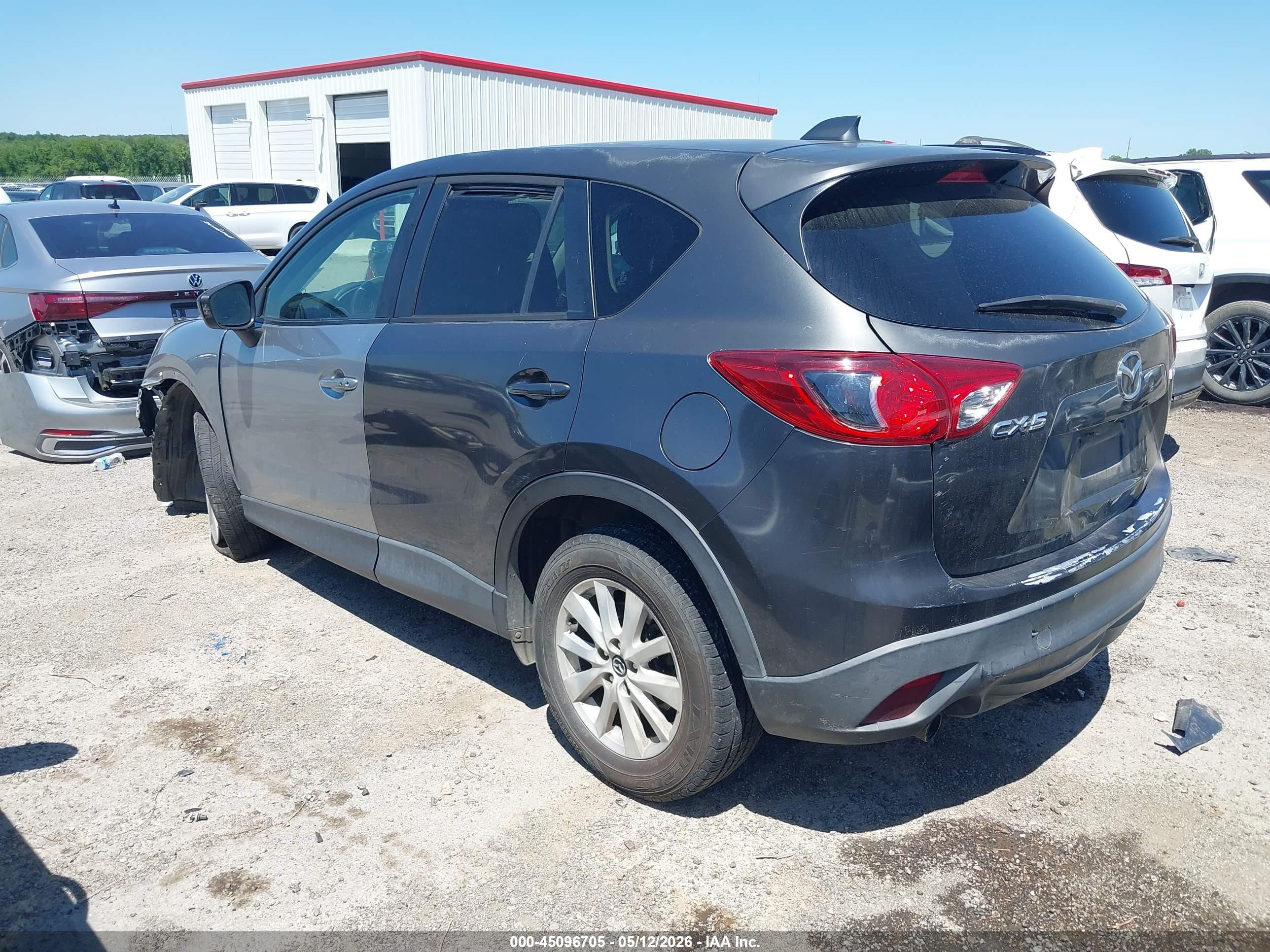 2014 Mazda Cx-5 Touring Gray vin: JM3KE2CY3E0330253