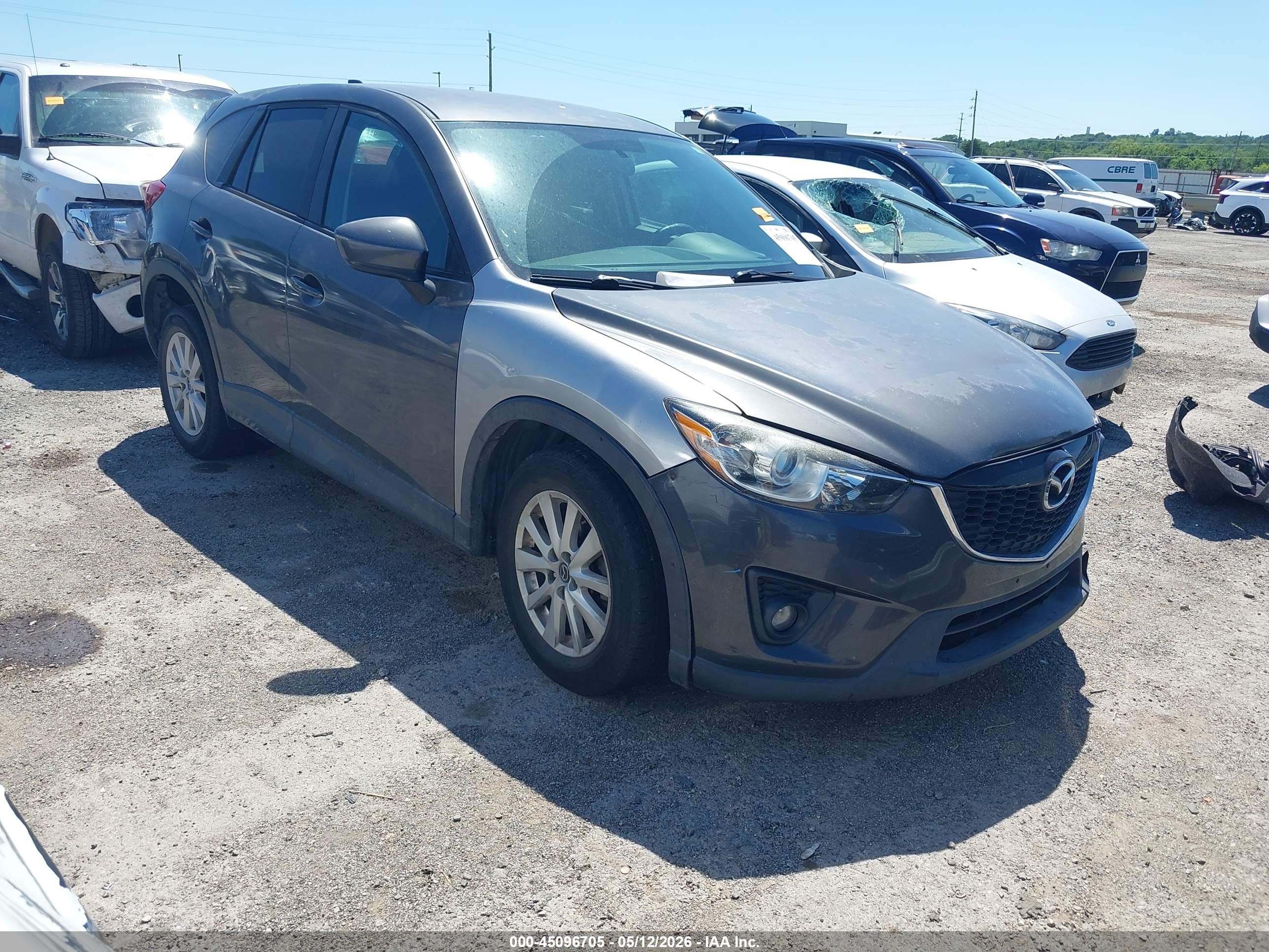 2014 Mazda Cx-5 Touring Gray vin: JM3KE2CY3E0330253