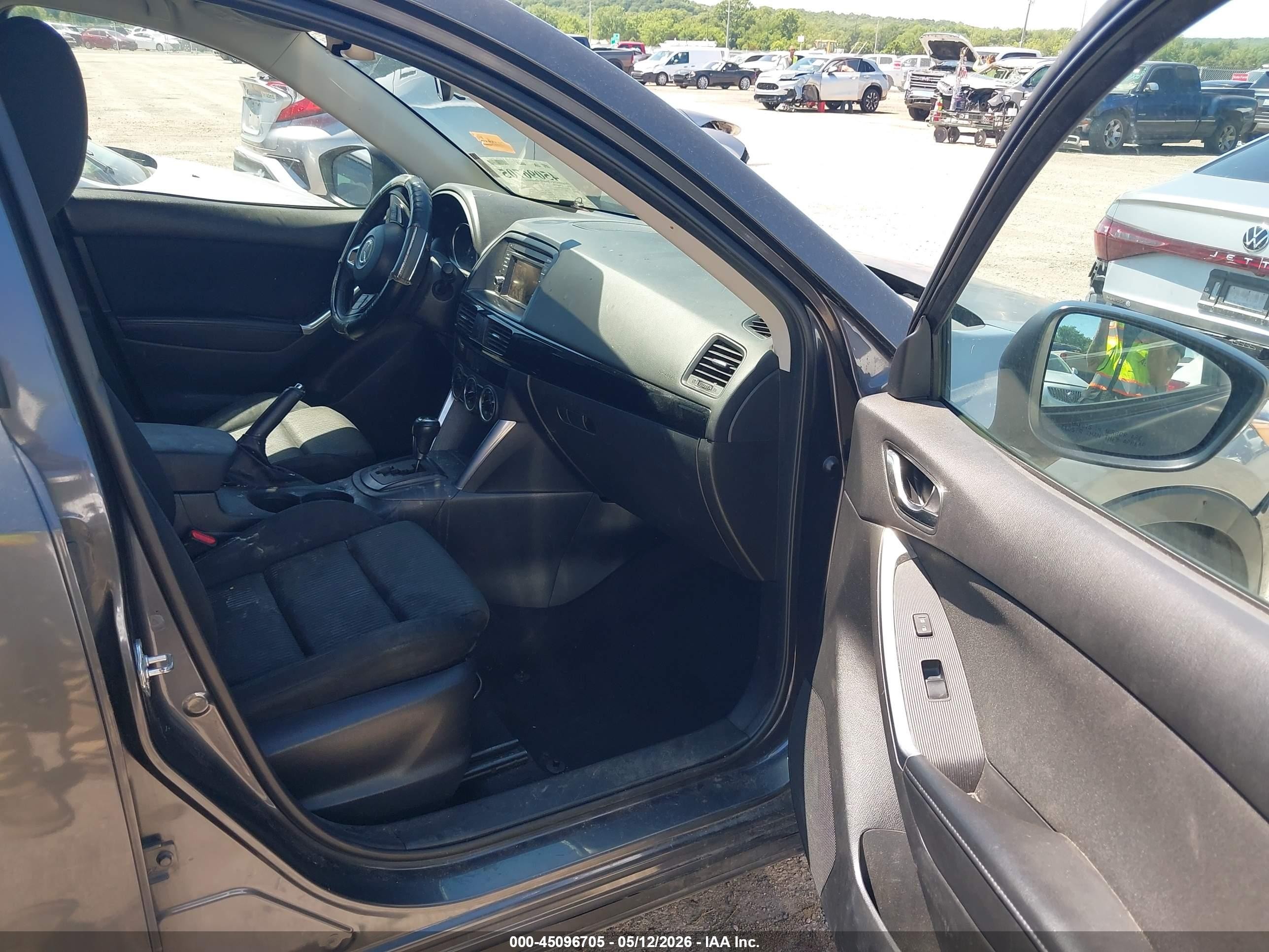 2014 Mazda Cx-5 Touring Gray vin: JM3KE2CY3E0330253
