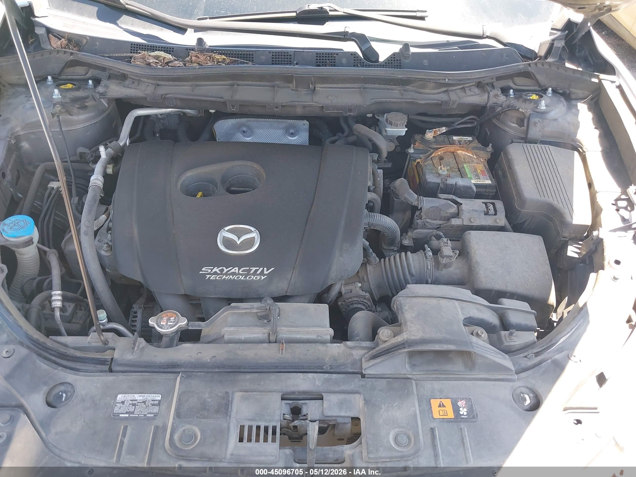 2014 Mazda Cx-5 Touring Gray vin: JM3KE2CY3E0330253