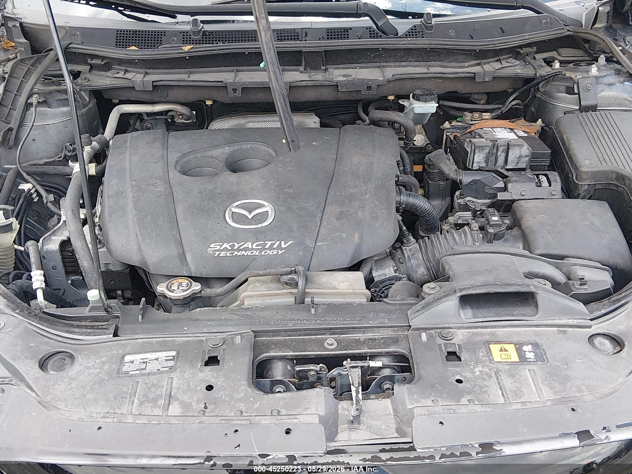 2014 Mazda Cx-5 Touring Silver vin: JM3KE2CY3E0368257