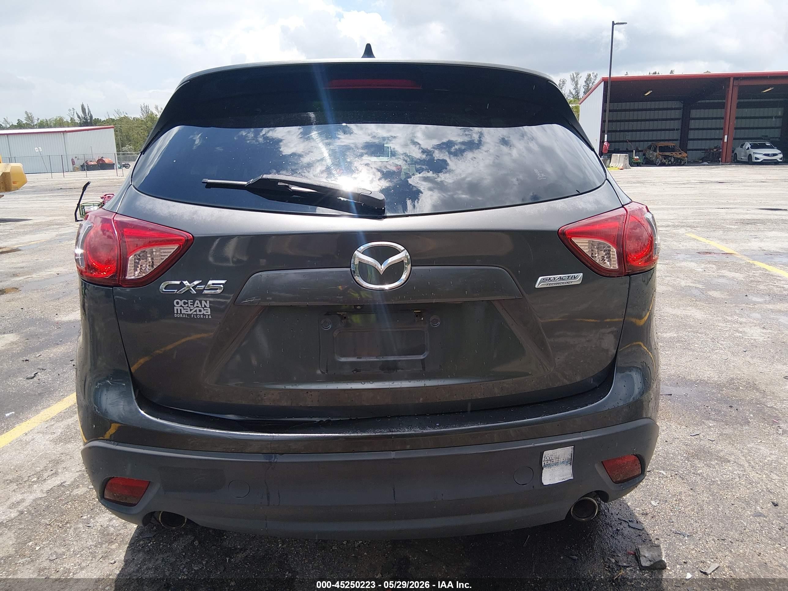 2014 Mazda Cx-5 Touring Silver vin: JM3KE2CY3E0368257