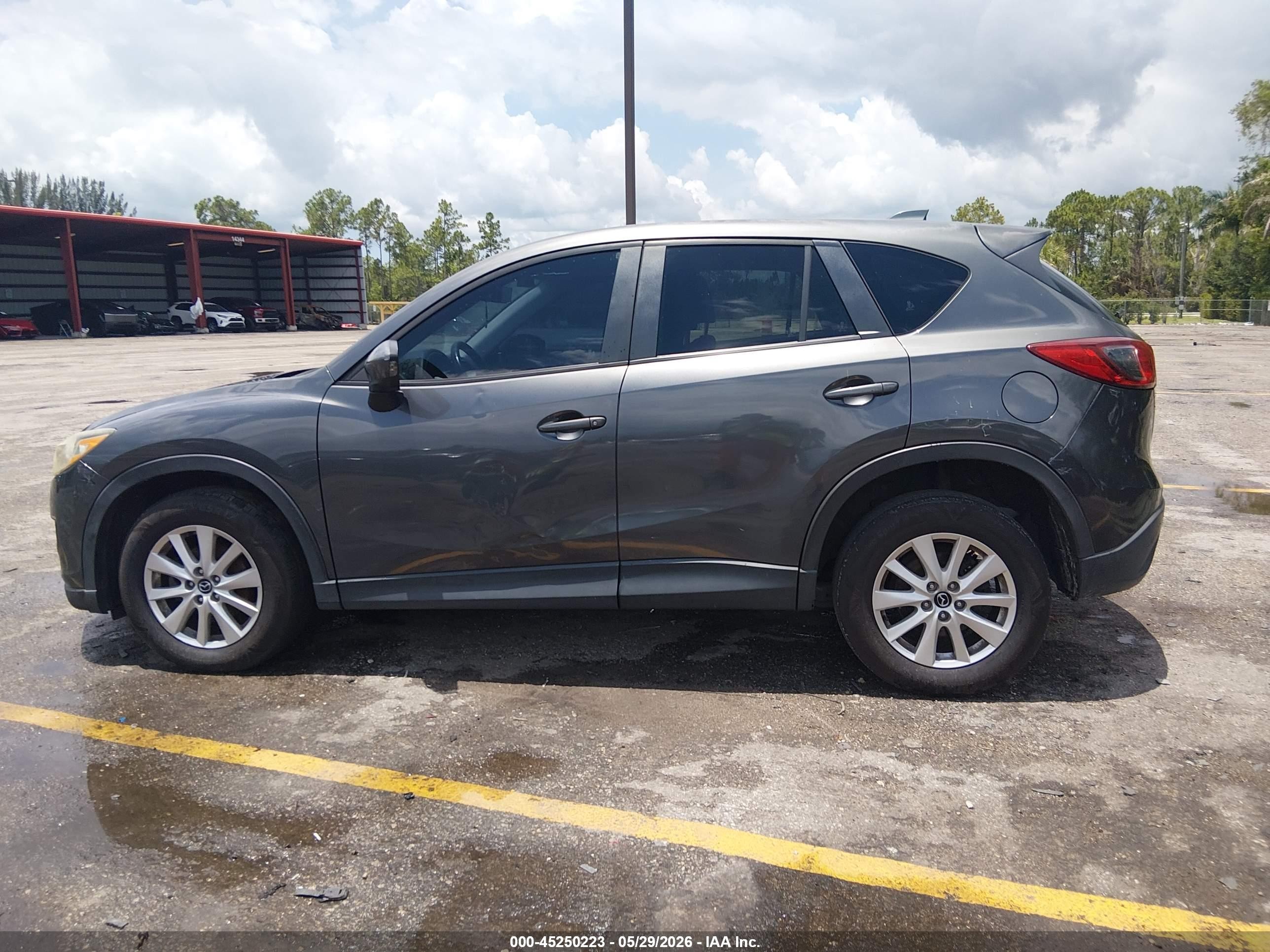 2014 Mazda Cx-5 Touring Silver vin: JM3KE2CY3E0368257