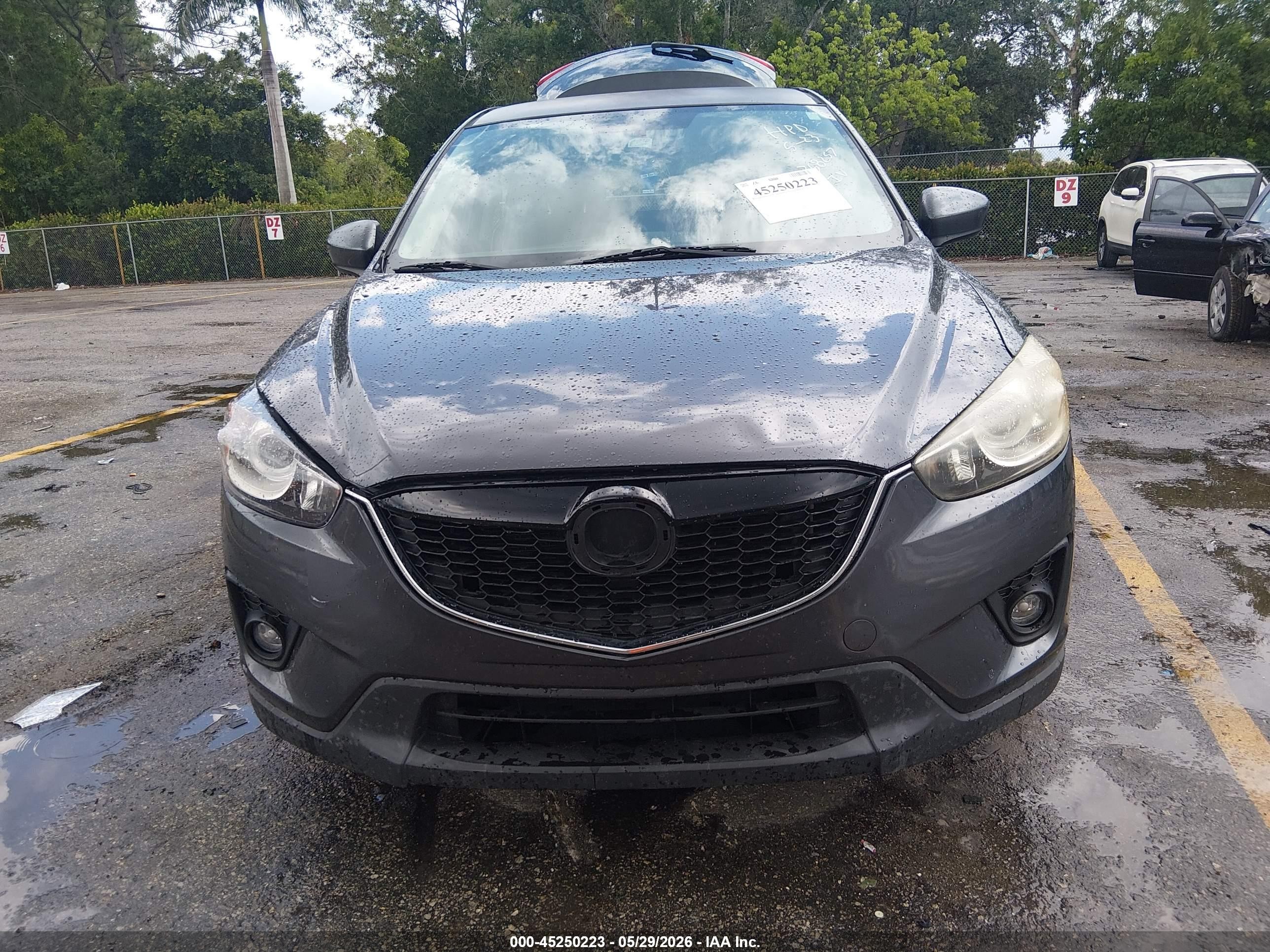 2014 Mazda Cx-5 Touring Silver vin: JM3KE2CY3E0368257