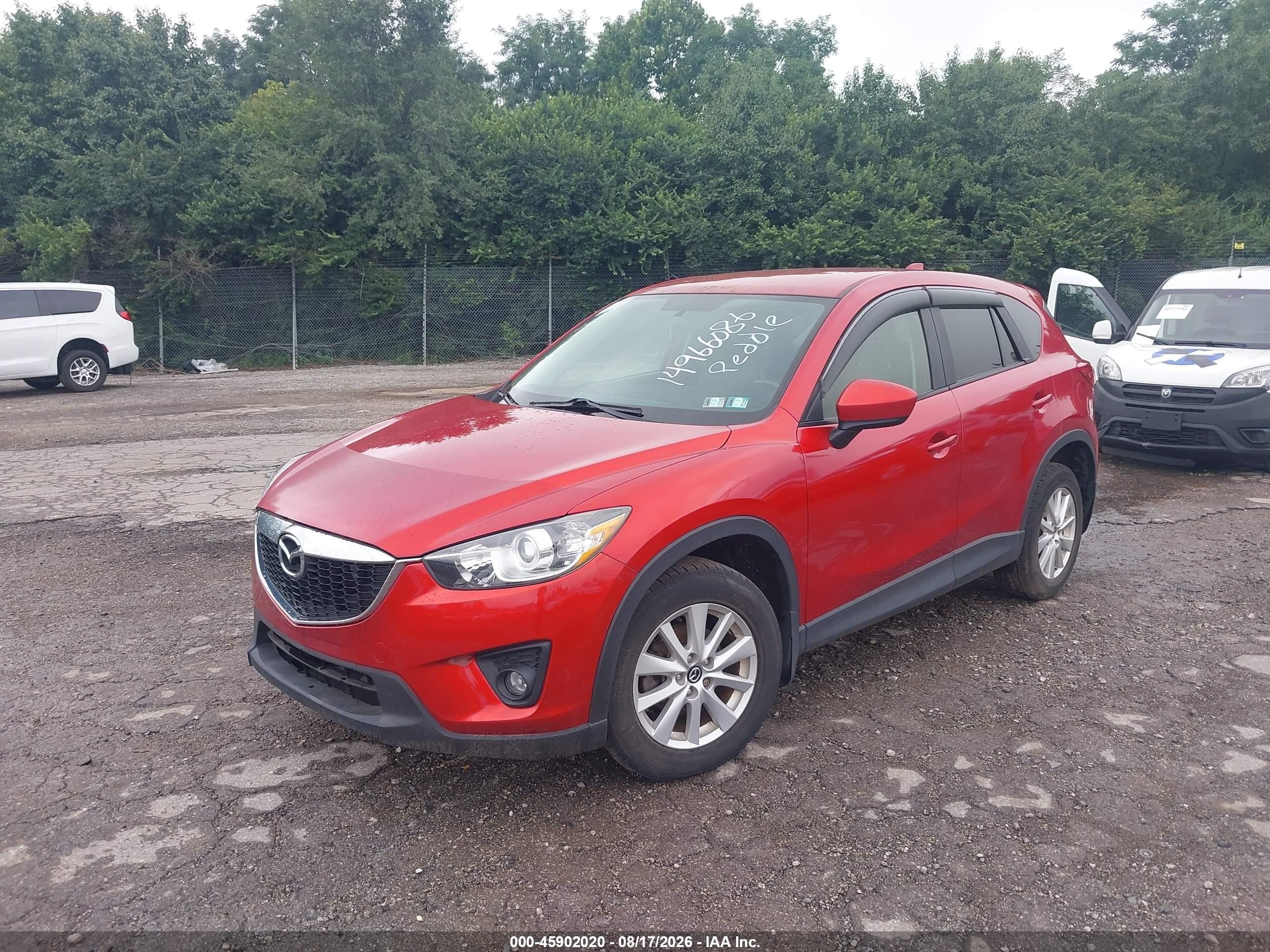 2014 Mazda Cx-5 Touring Красный vin: JM3KE2CY3E0372602