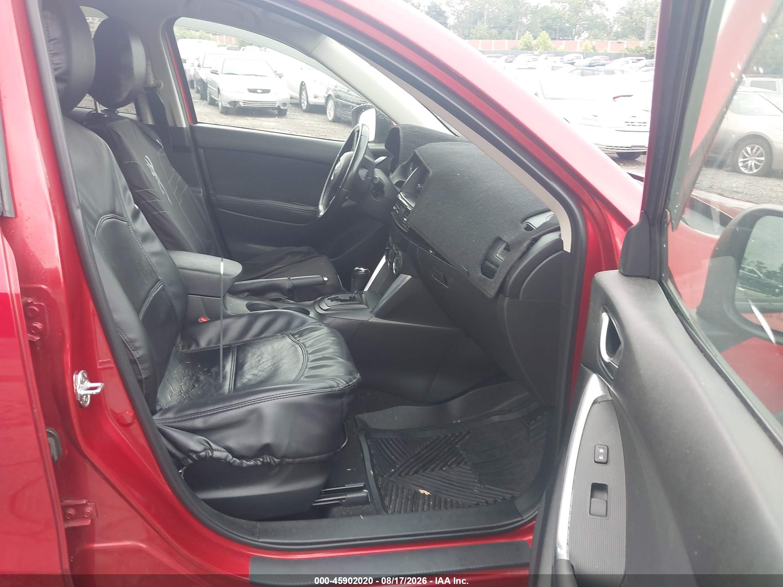 2014 Mazda Cx-5 Touring Красный vin: JM3KE2CY3E0372602