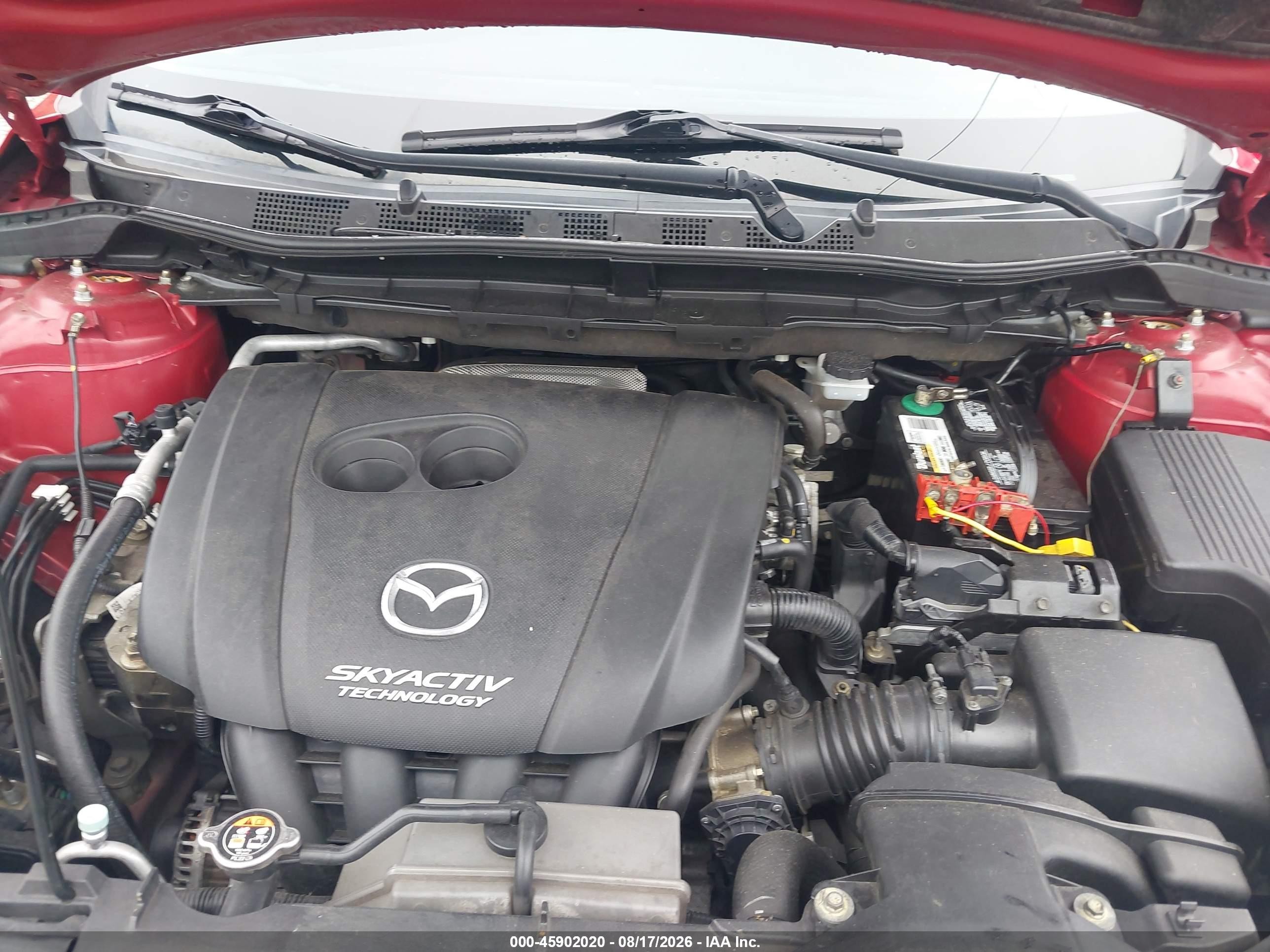 2014 Mazda Cx-5 Touring Красный vin: JM3KE2CY3E0372602