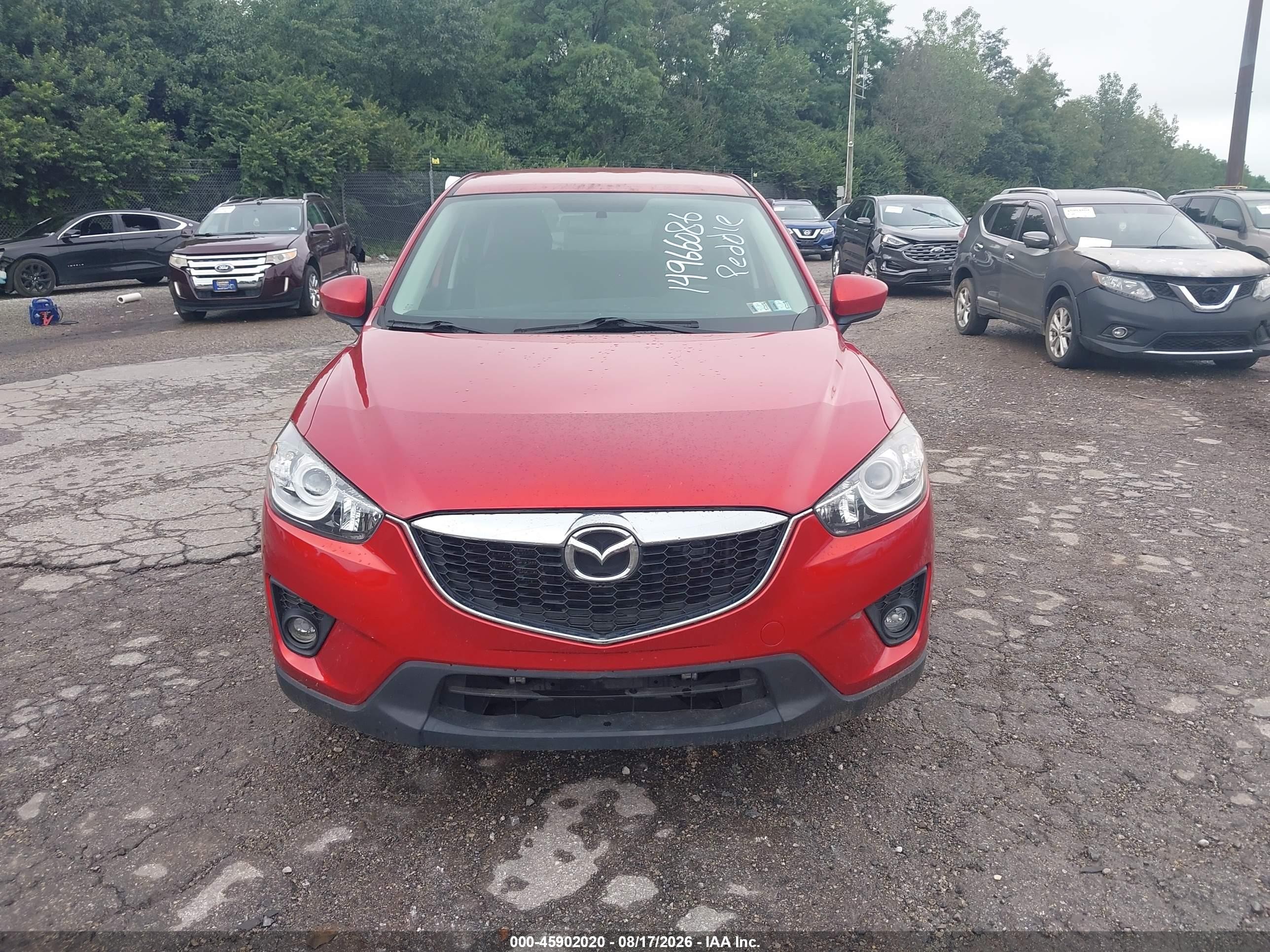 2014 Mazda Cx-5 Touring Красный vin: JM3KE2CY3E0372602
