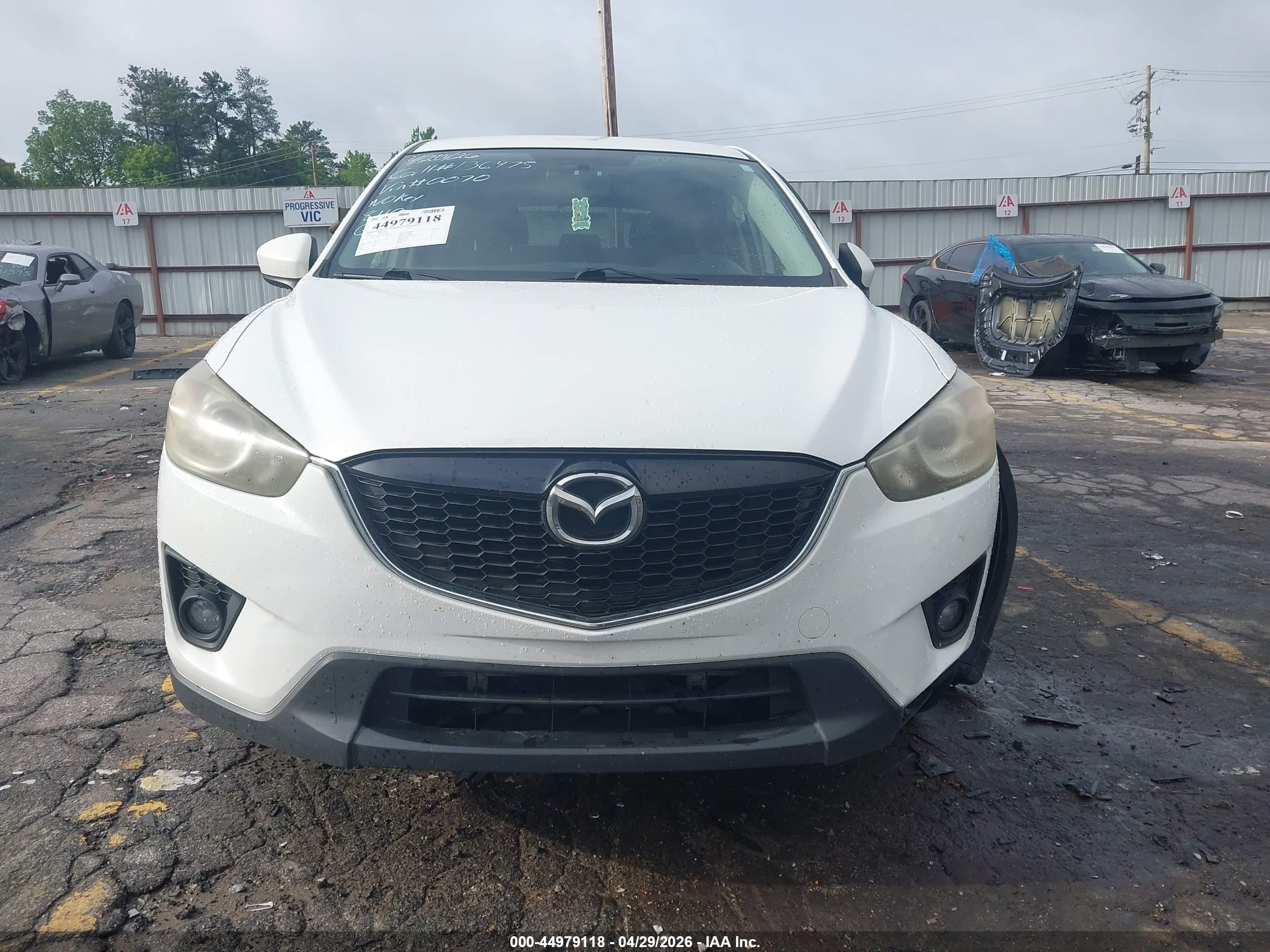 2014 Mazda Cx-5 Touring White vin: JM3KE2CY3E0380070