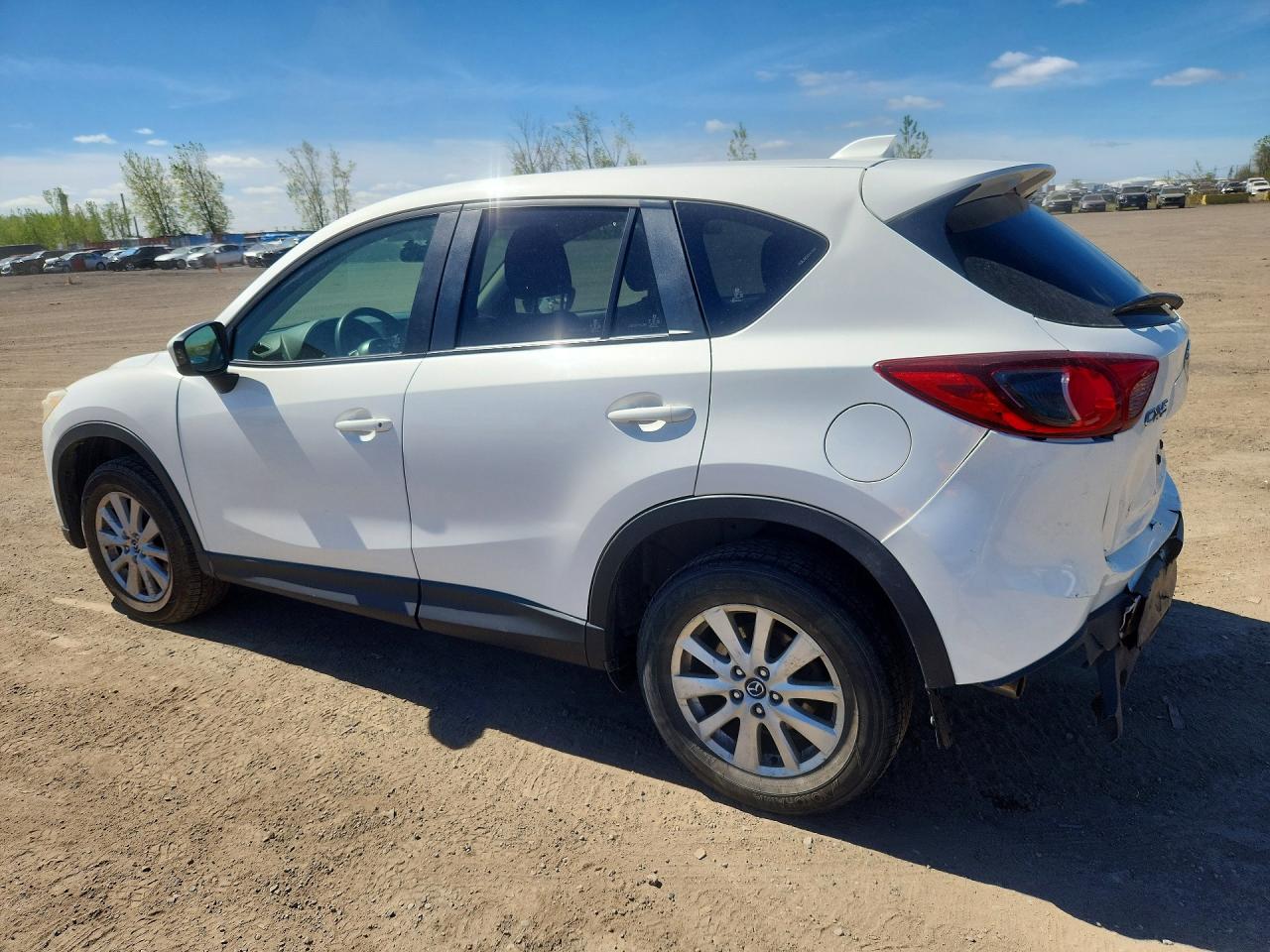 2014 Mazda Cx-5 Touring White vin: JM3KE2CY3E0407137