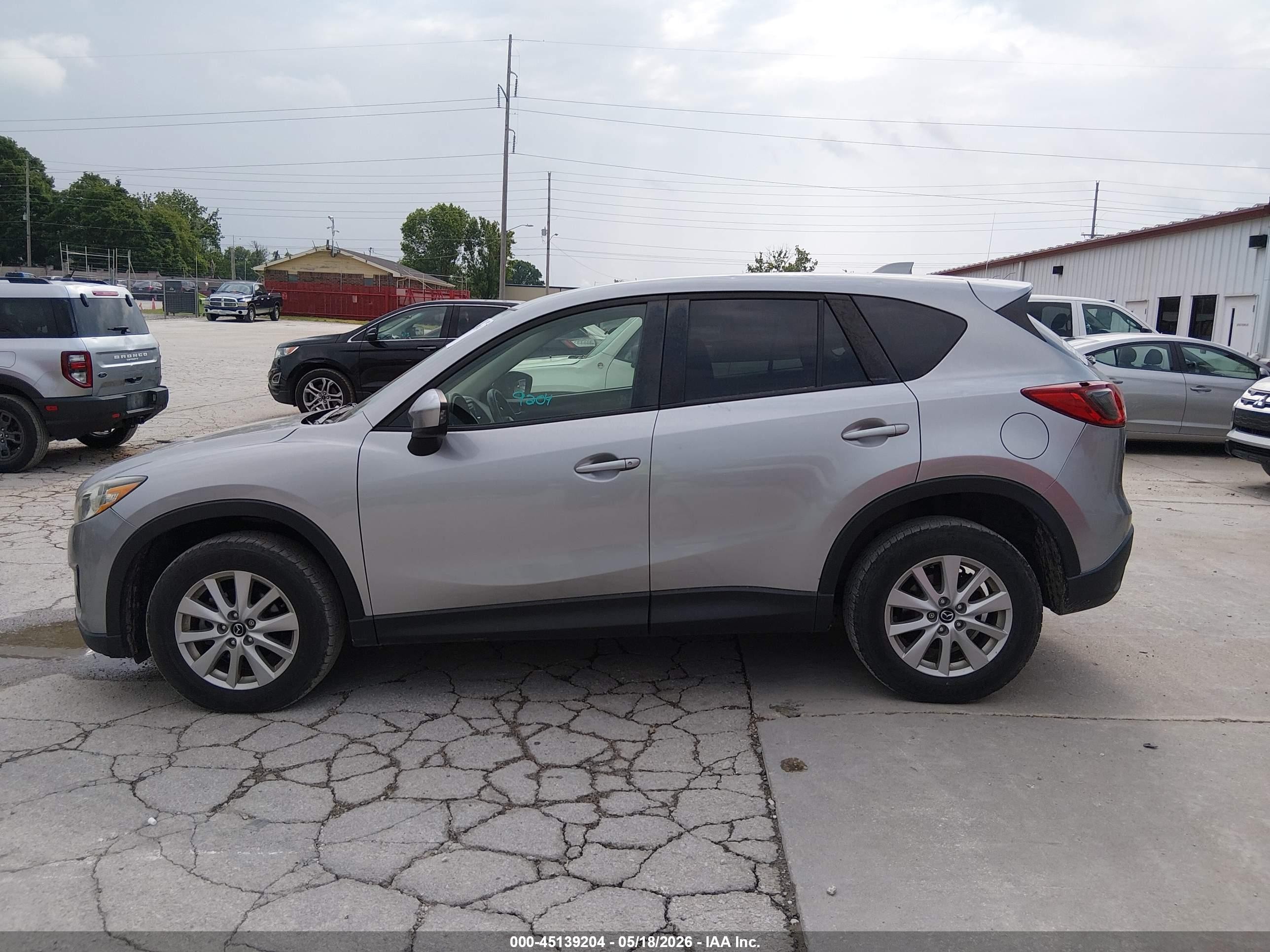 2014 Mazda Cx-5 Touring Silver vin: JM3KE2CY3E0427498