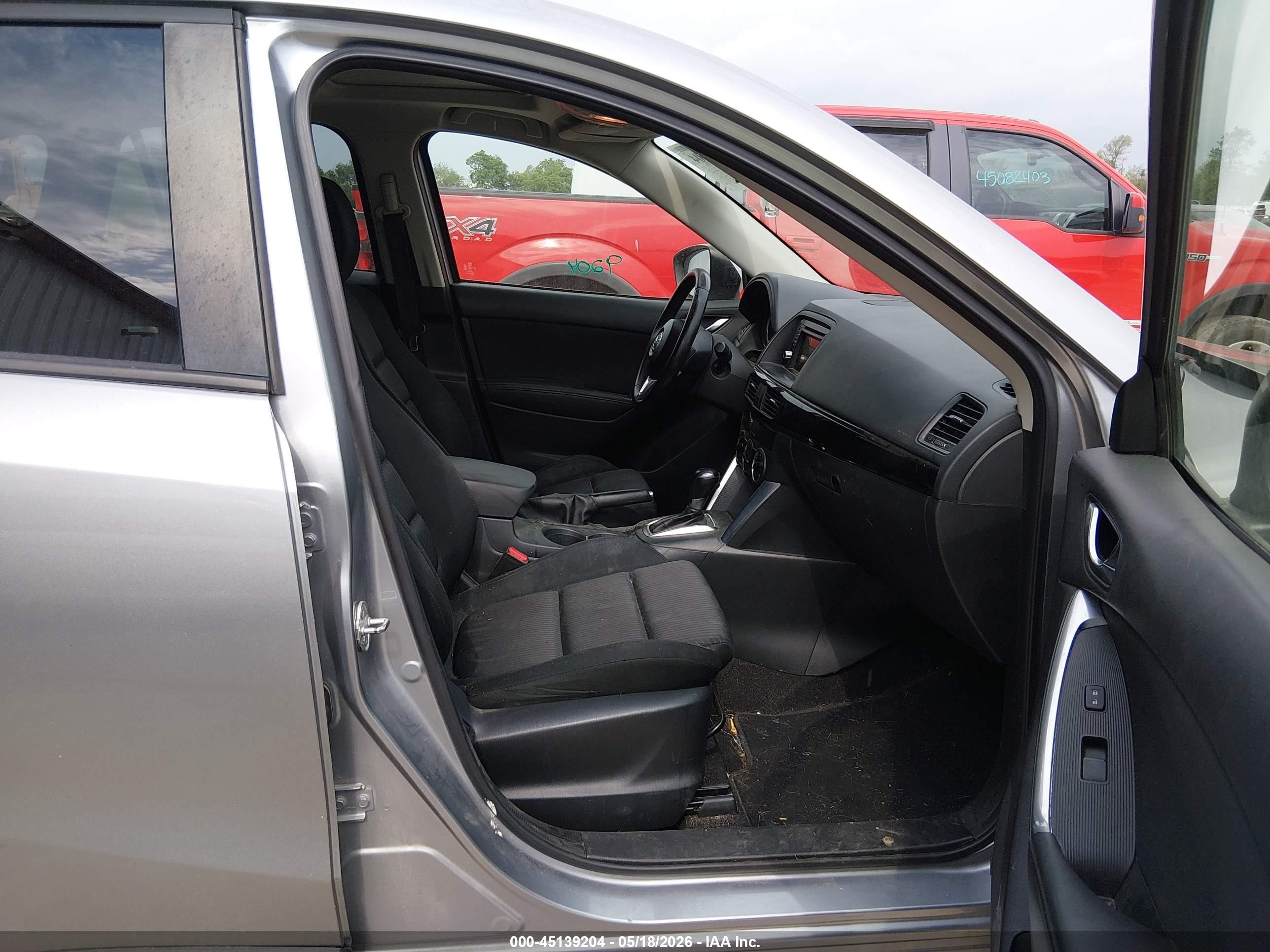 2014 Mazda Cx-5 Touring Silver vin: JM3KE2CY3E0427498
