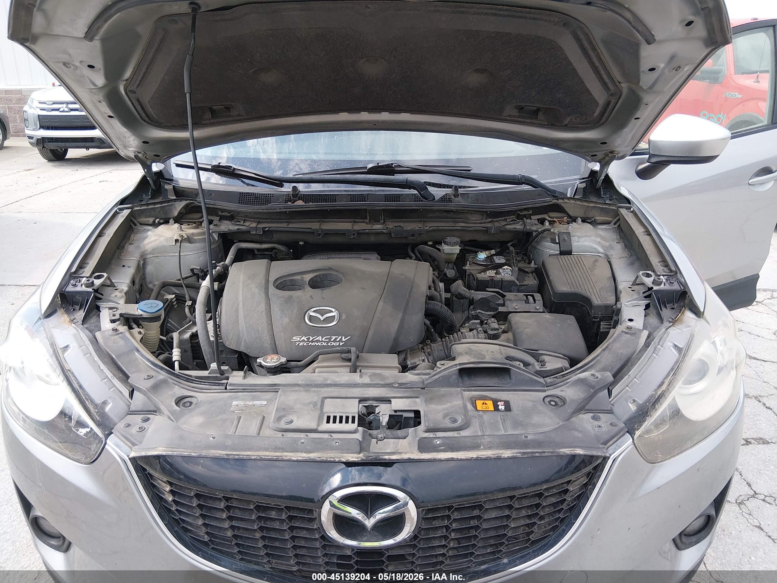 2014 Mazda Cx-5 Touring Silver vin: JM3KE2CY3E0427498