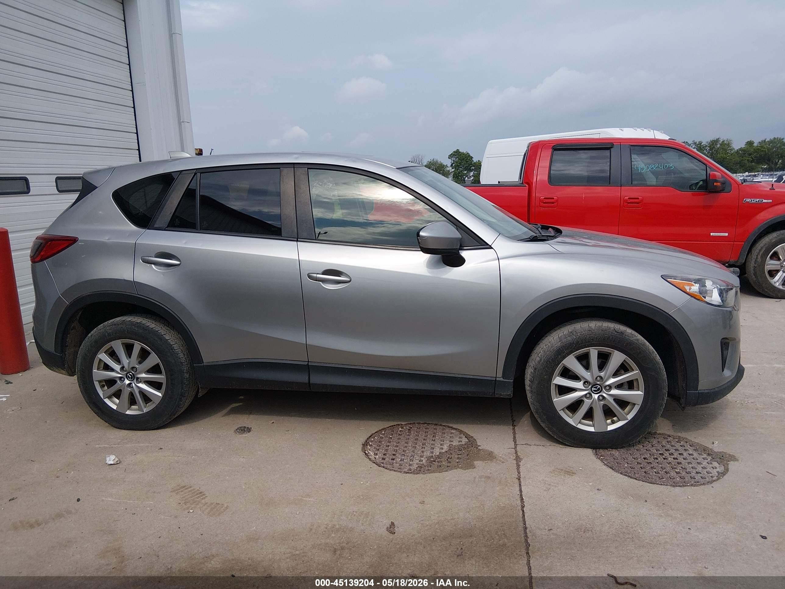 2014 Mazda Cx-5 Touring Silver vin: JM3KE2CY3E0427498