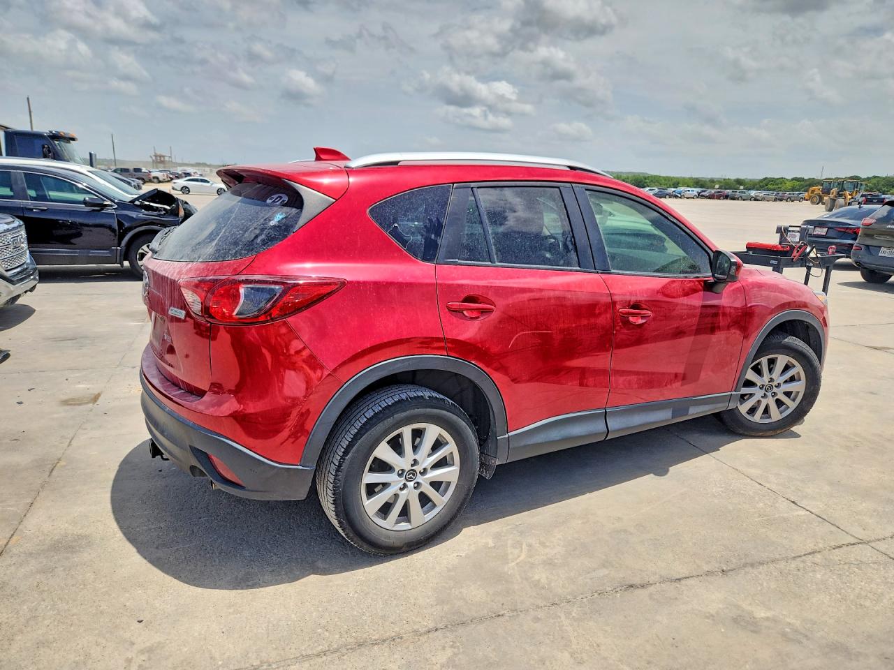 2014 Mazda Cx-5 Touring Red vin: JM3KE2CY3E0430515