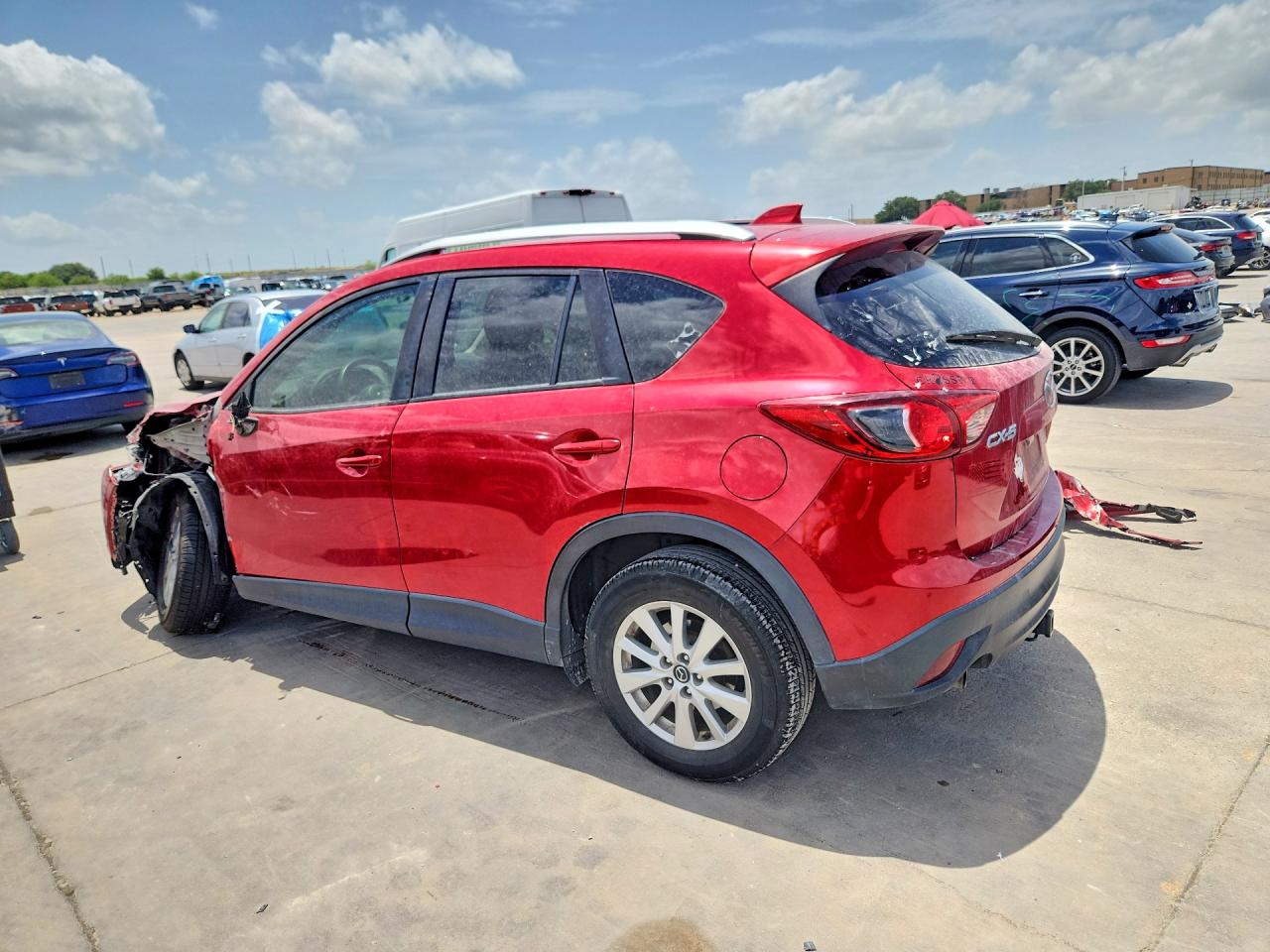 2014 Mazda Cx-5 Touring Red vin: JM3KE2CY3E0430515
