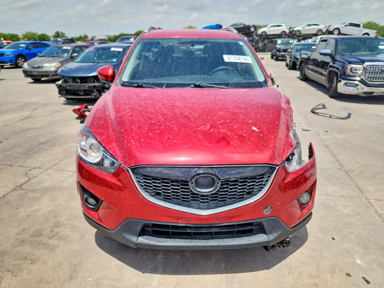 2014 Mazda Cx-5 Touring Red vin: JM3KE2CY3E0430515