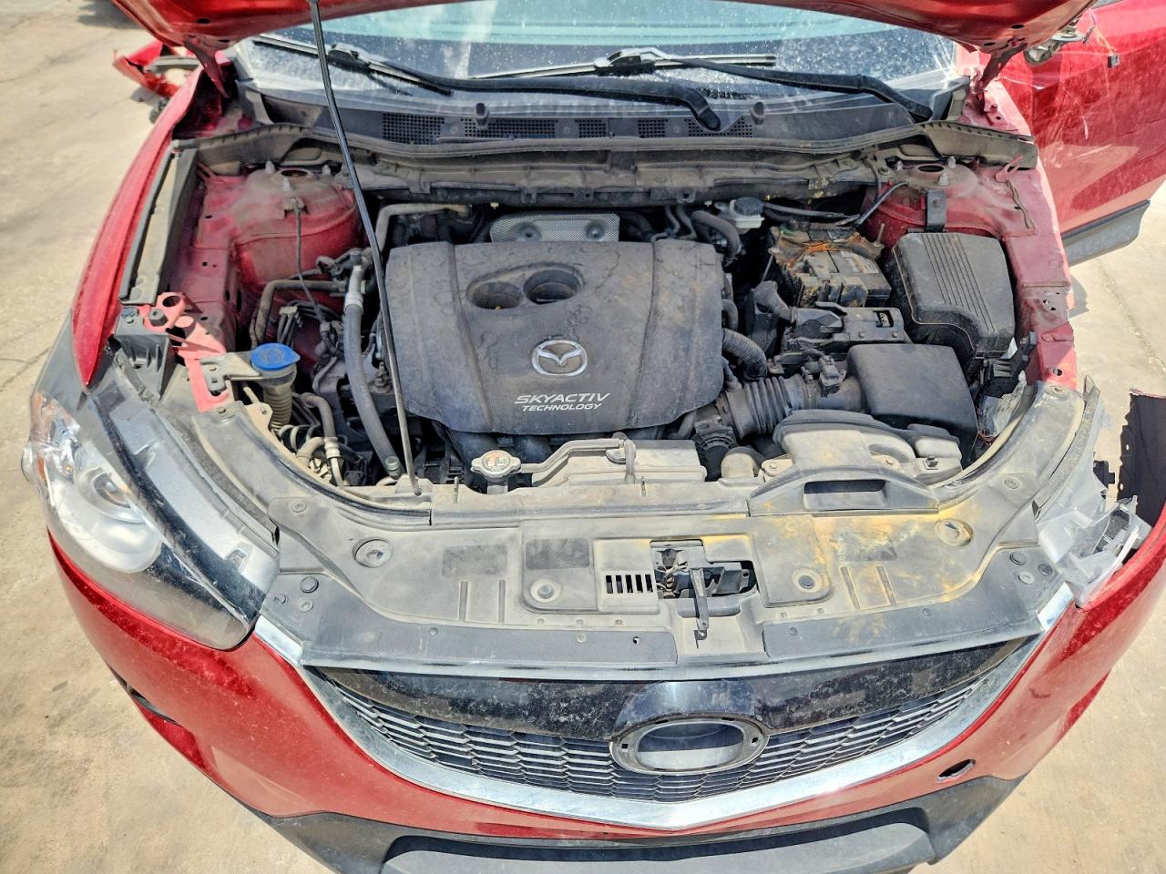2014 Mazda Cx-5 Touring Red vin: JM3KE2CY3E0430515
