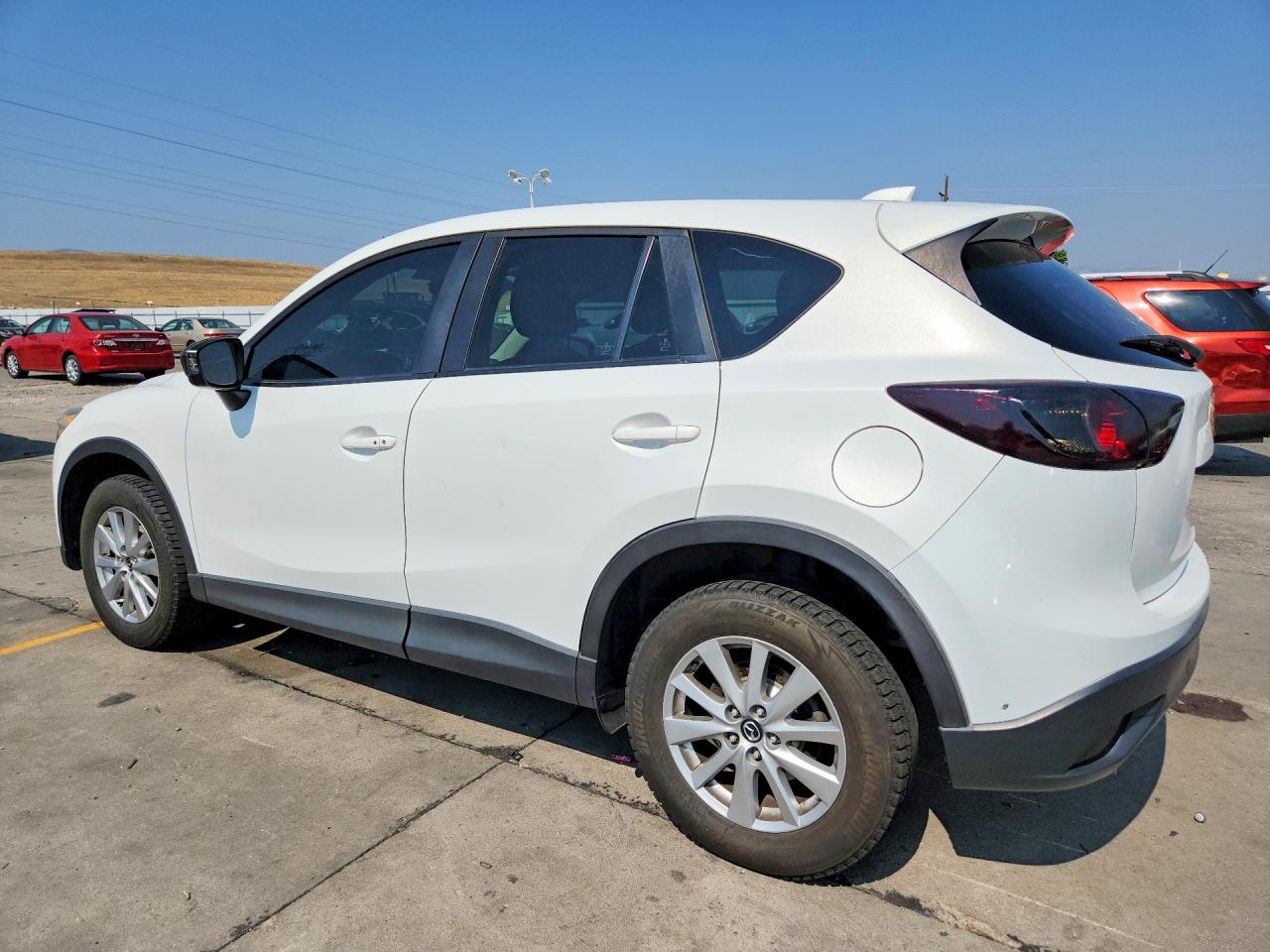 2015 Mazda Cx-5 Touring White vin: JM3KE2CY3F0431620