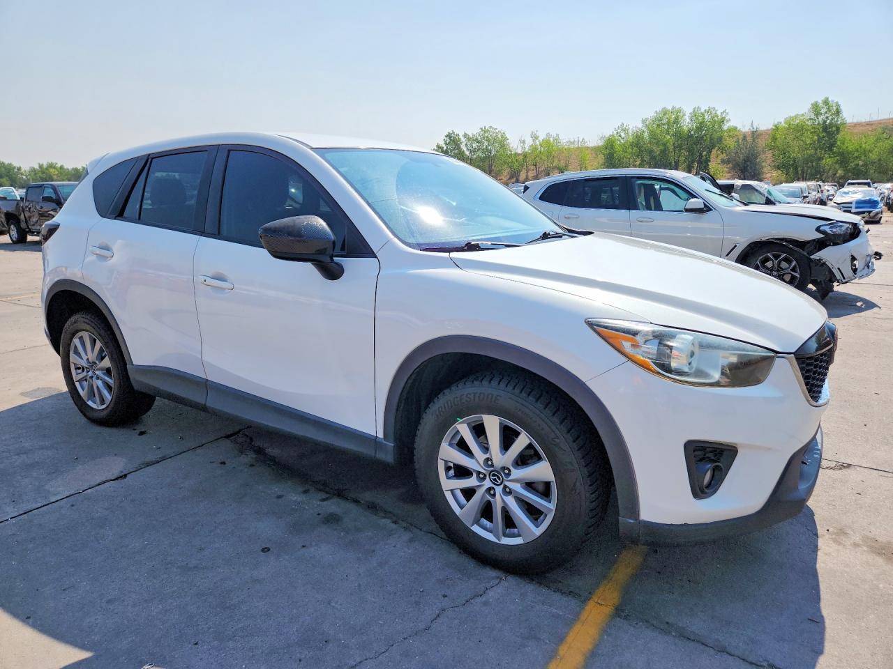 2015 Mazda Cx-5 Touring White vin: JM3KE2CY3F0431620