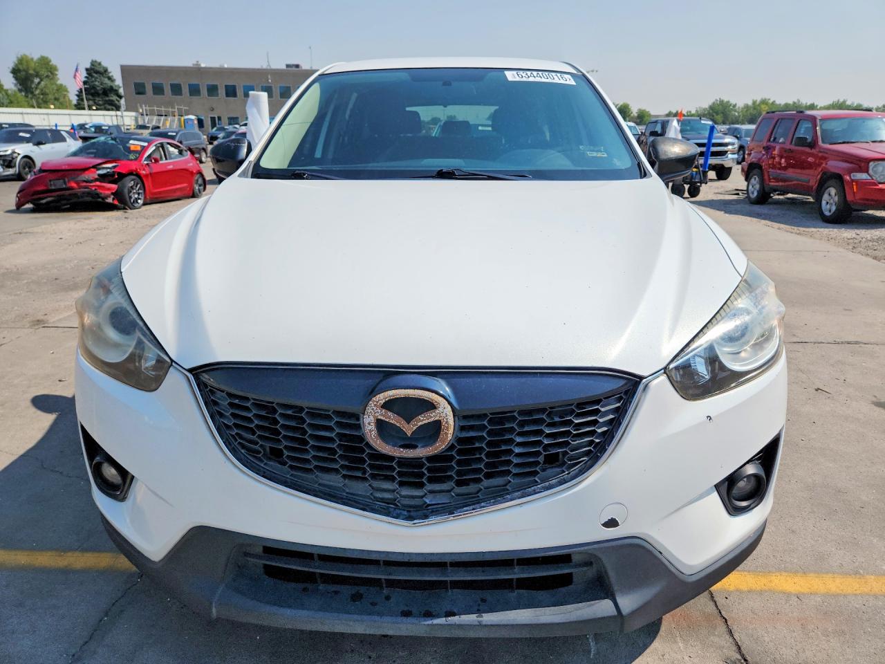 2015 Mazda Cx-5 Touring White vin: JM3KE2CY3F0431620