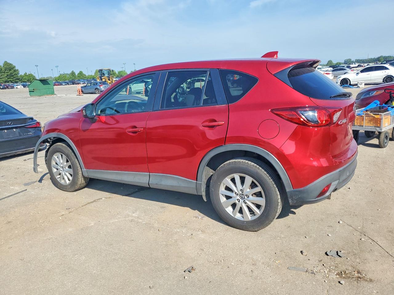 2015 Mazda Cx-5 Touring Red vin: JM3KE2CY3F0438809