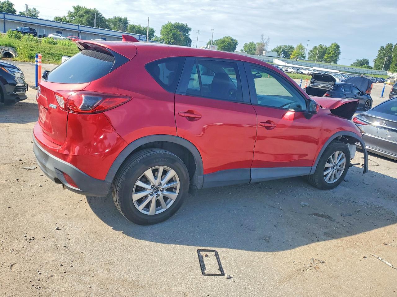2015 Mazda Cx-5 Touring Red vin: JM3KE2CY3F0438809