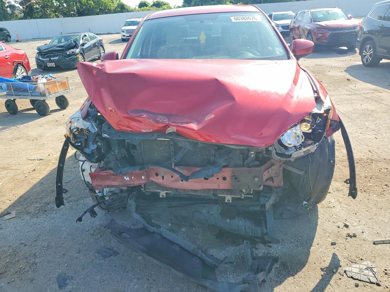 2015 Mazda Cx-5 Touring Red vin: JM3KE2CY3F0438809
