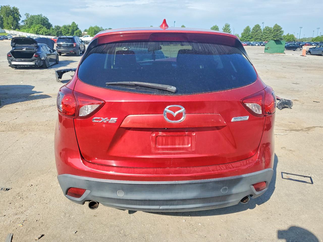 2015 Mazda Cx-5 Touring Red vin: JM3KE2CY3F0438809