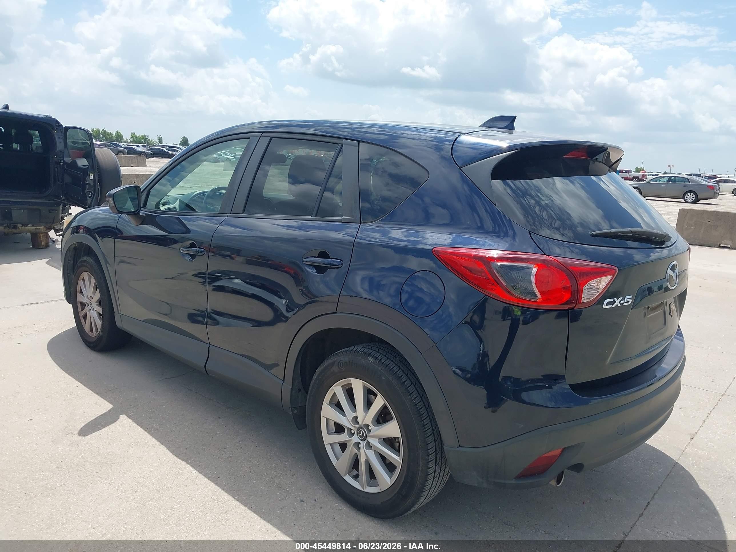 2015 Mazda Cx-5 Touring Черный vin: JM3KE2CY3F0449499