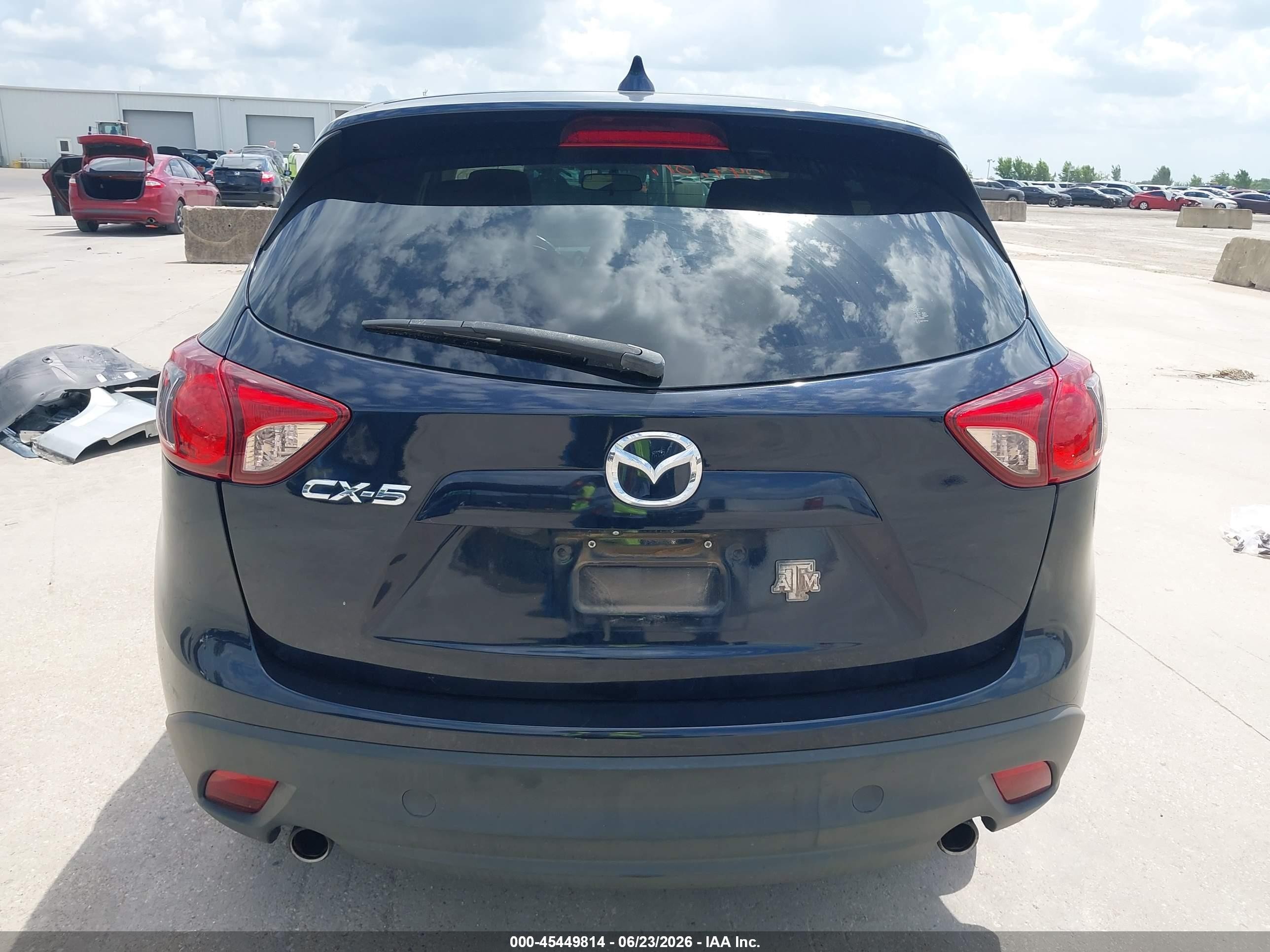 2015 Mazda Cx-5 Touring Черный vin: JM3KE2CY3F0449499