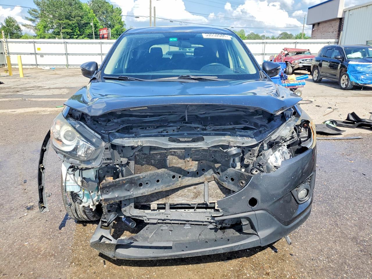 2015 Mazda Cx-5 Touring Gray vin: JM3KE2CY3F0474130