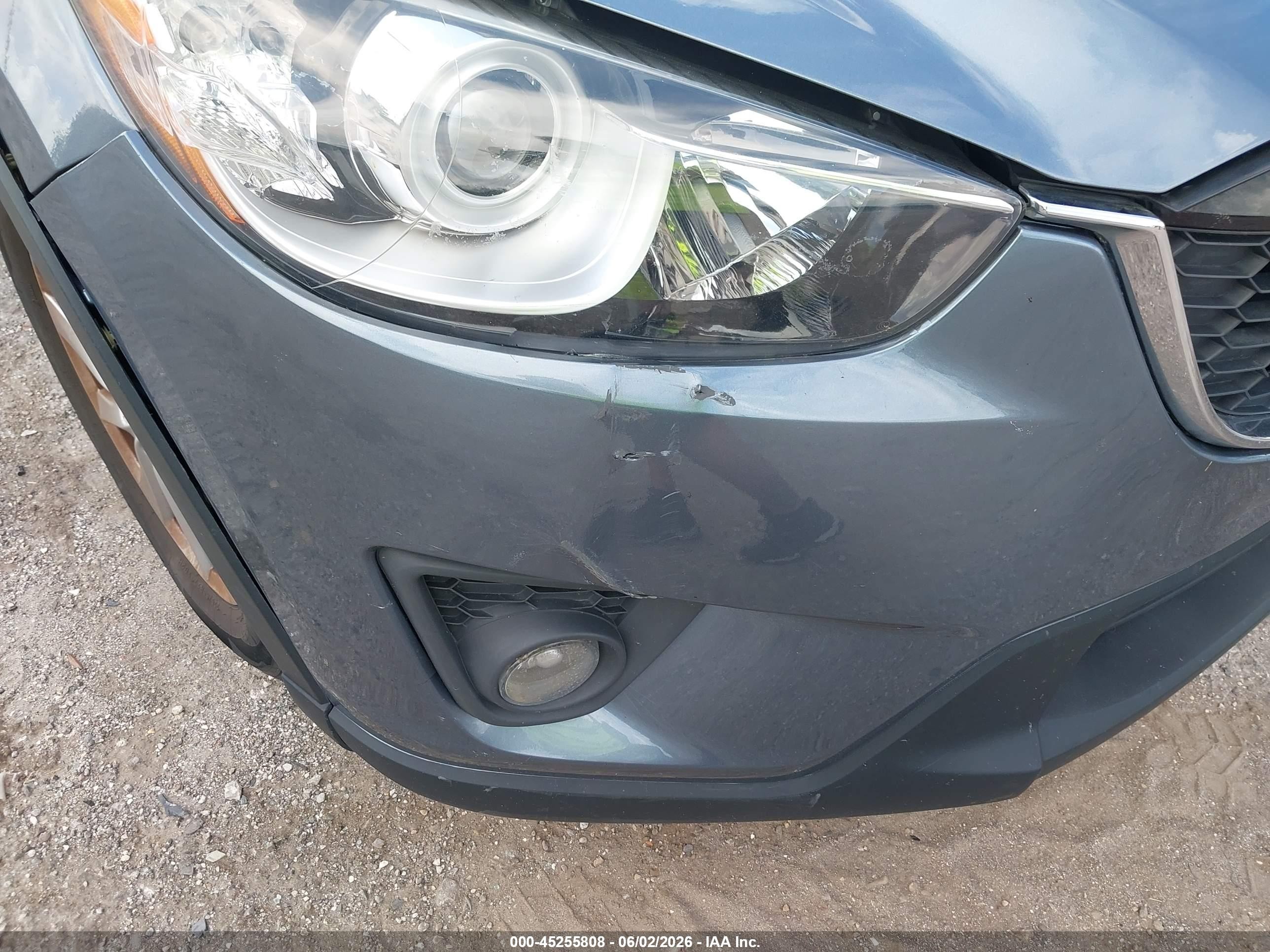 2015 Mazda Cx-5 Touring Blue vin: JM3KE2CY3F0510110
