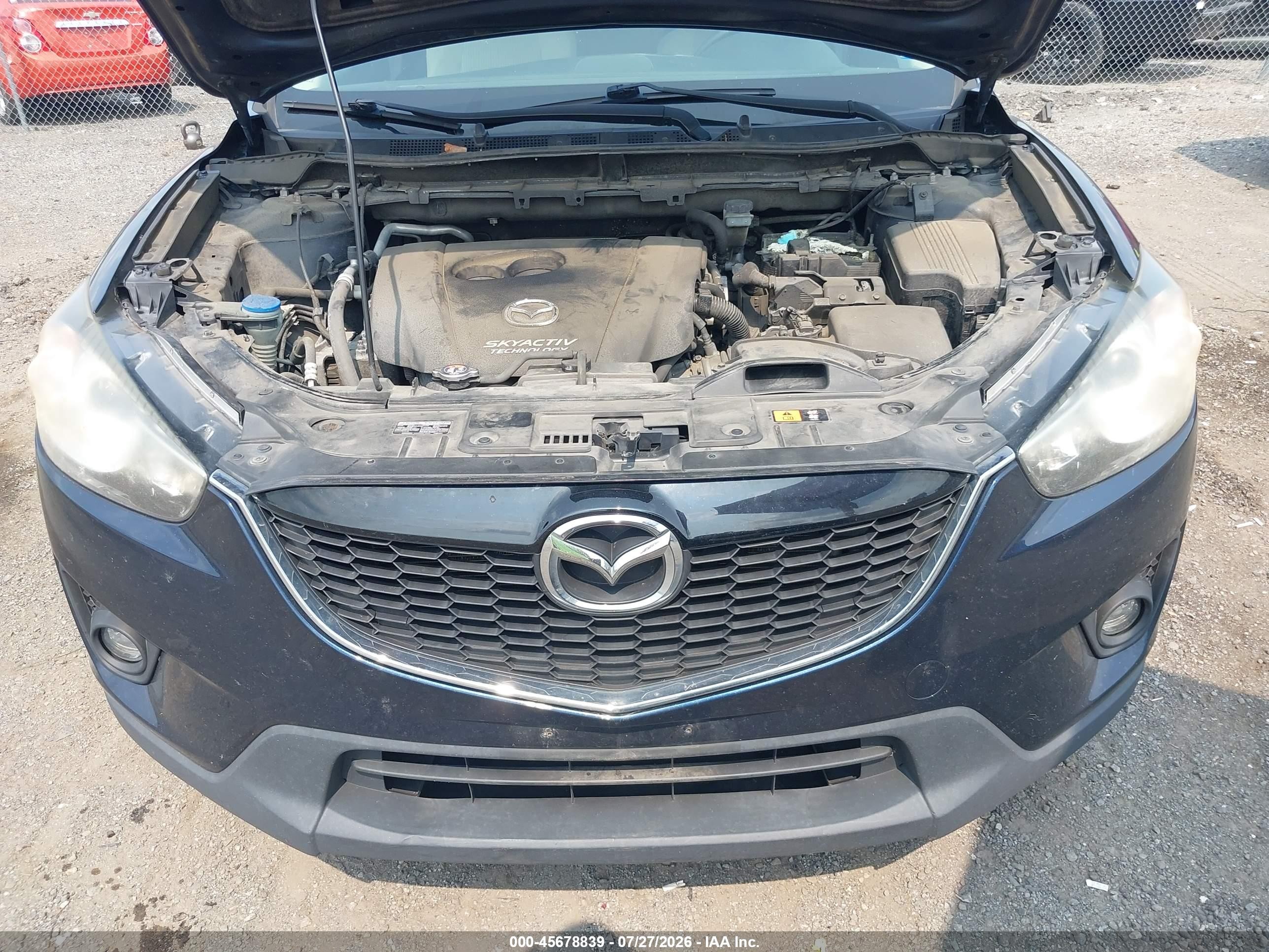 2015 Mazda Cx-5 Touring Синий vin: JM3KE2CY3F0522936