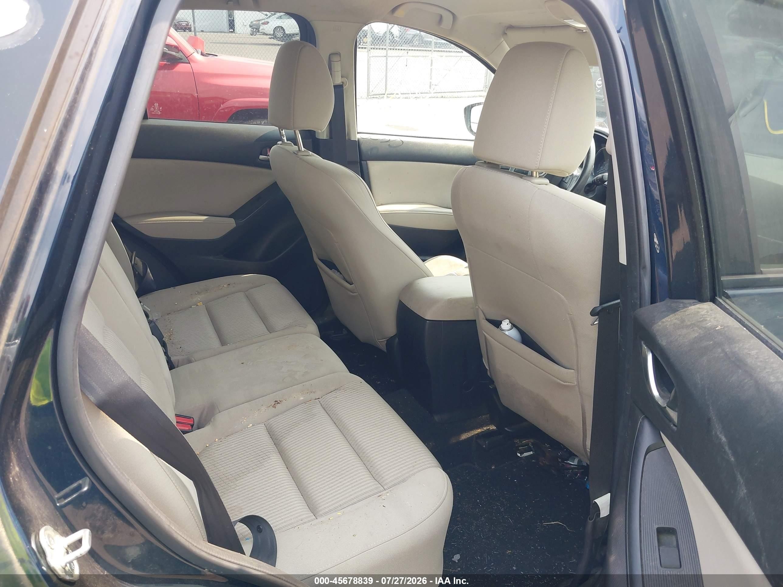 2015 Mazda Cx-5 Touring Синий vin: JM3KE2CY3F0522936