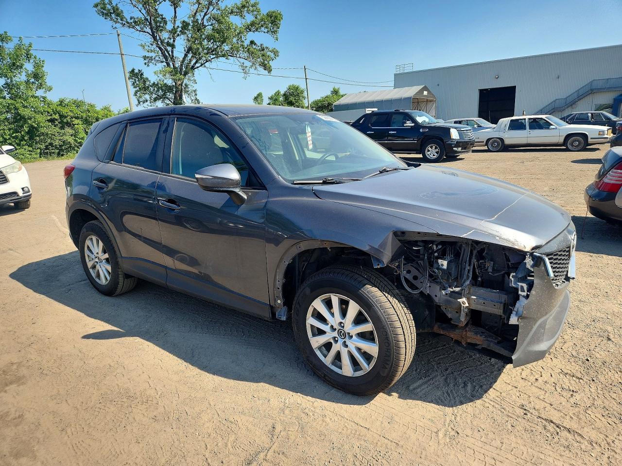 2015 Mazda Cx-5 Touring Charcoal vin: JM3KE2CY3F0528400