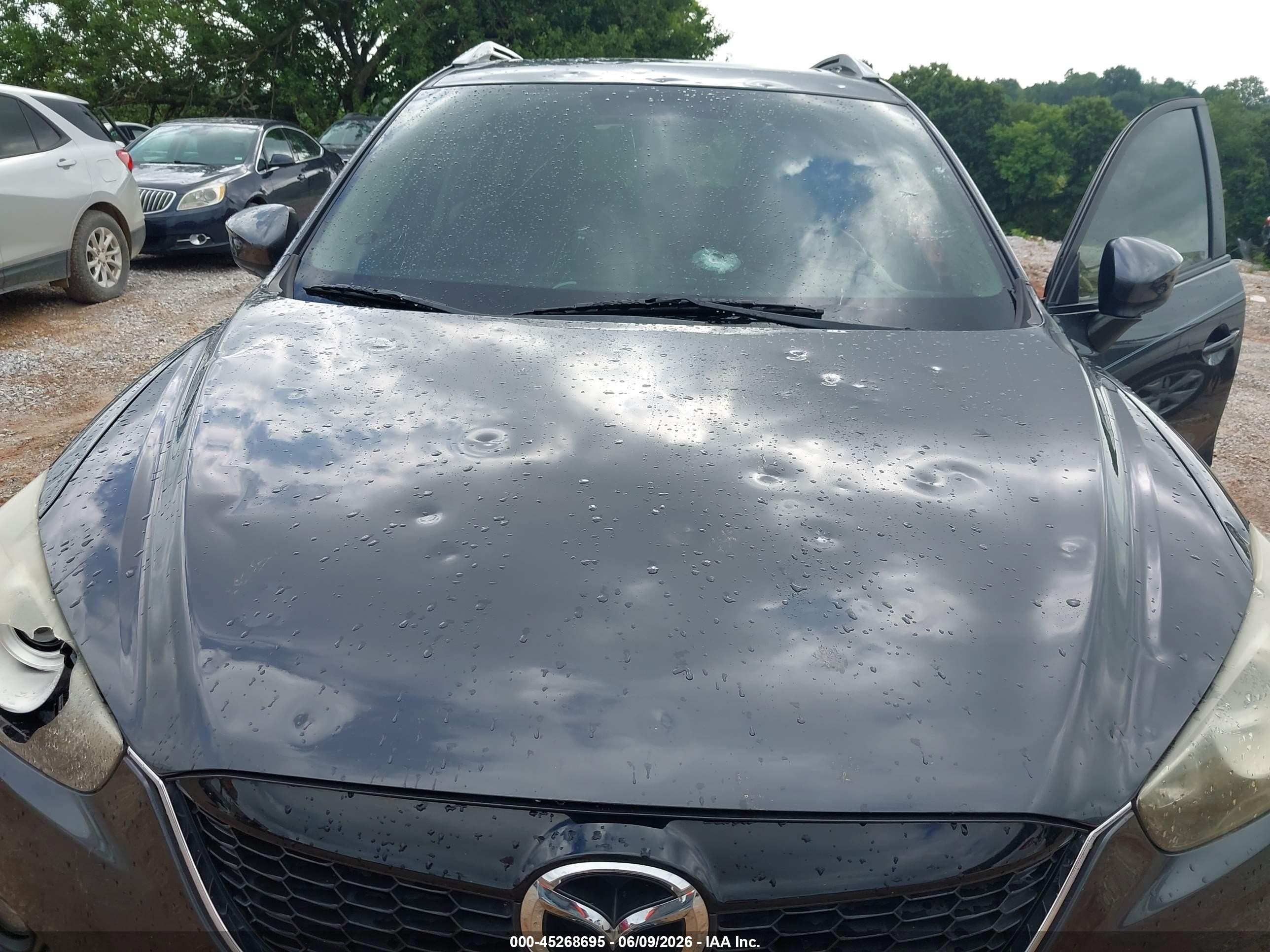 2015 Mazda Cx-5 Touring Gray vin: JM3KE2CY3F0529594
