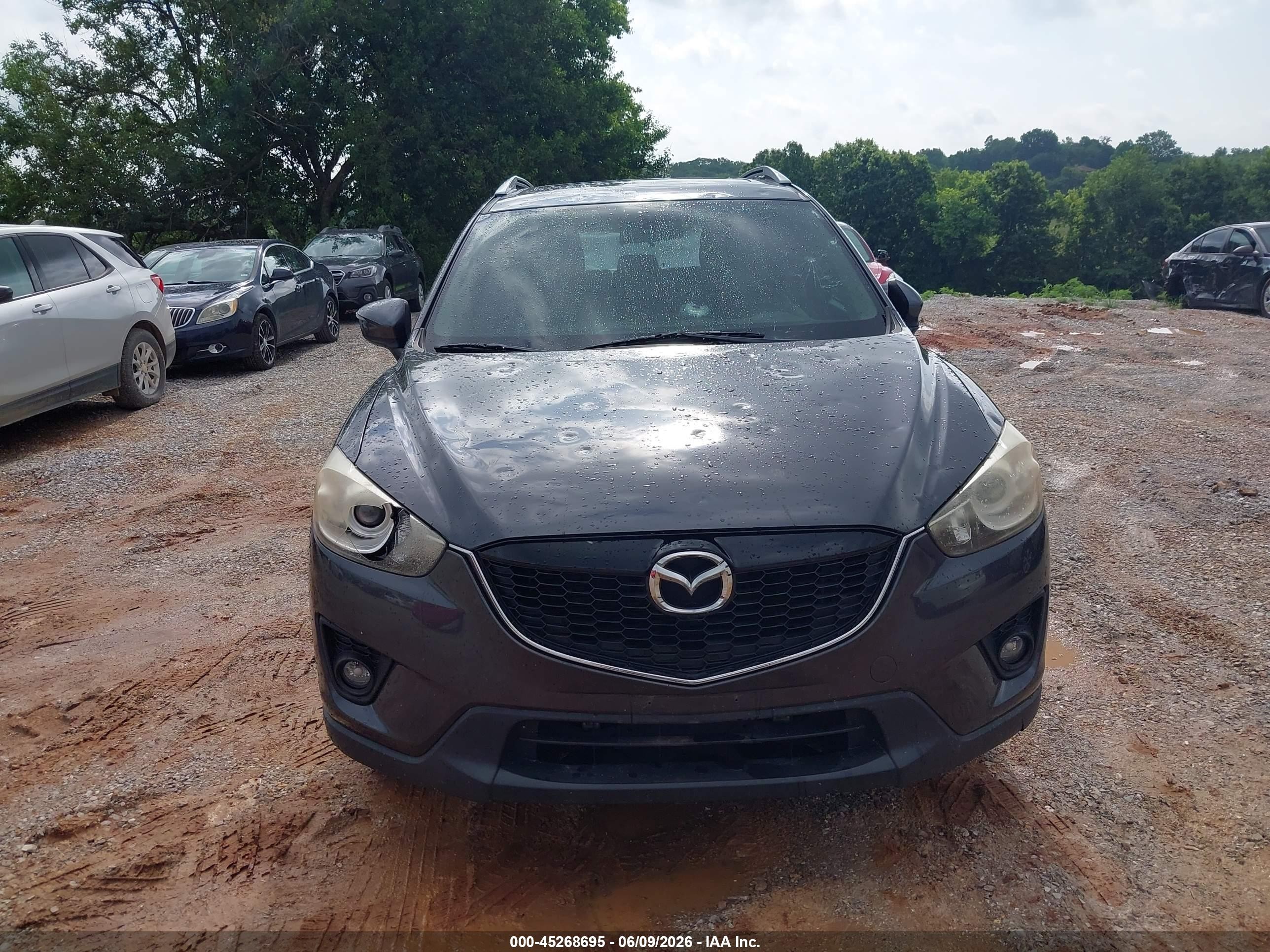 2015 Mazda Cx-5 Touring Gray vin: JM3KE2CY3F0529594