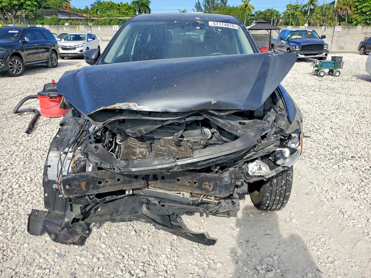 2015 Mazda Cx-5 Touring Gray vin: JM3KE2CY3F0545326