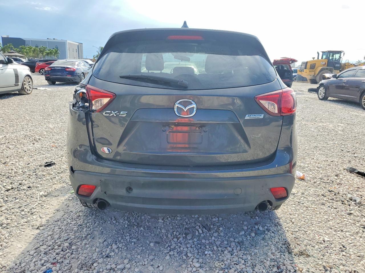 2015 Mazda Cx-5 Touring Gray vin: JM3KE2CY3F0545326