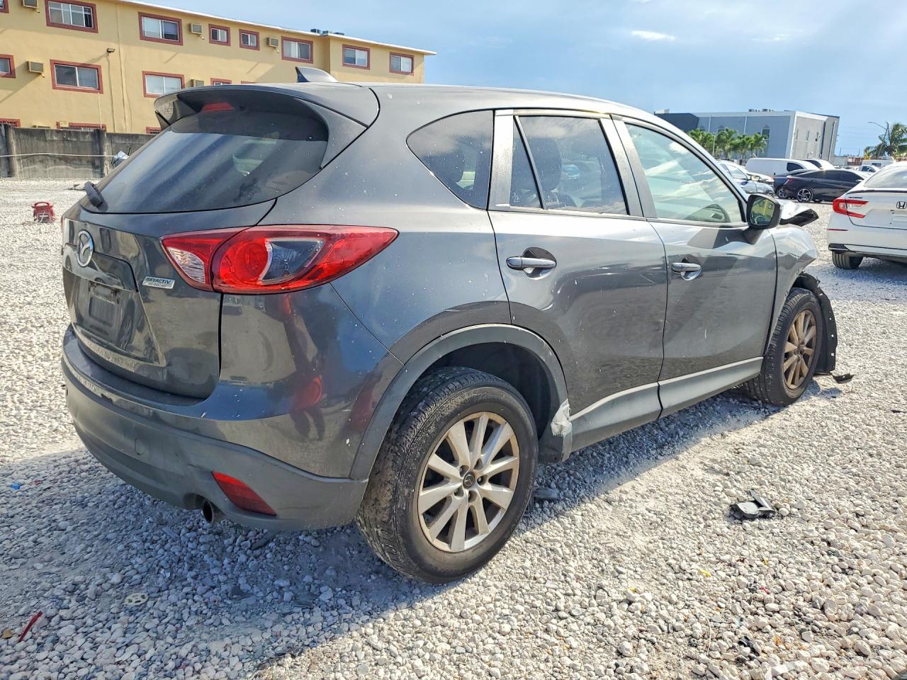 2015 Mazda Cx-5 Touring Gray vin: JM3KE2CY3F0545326