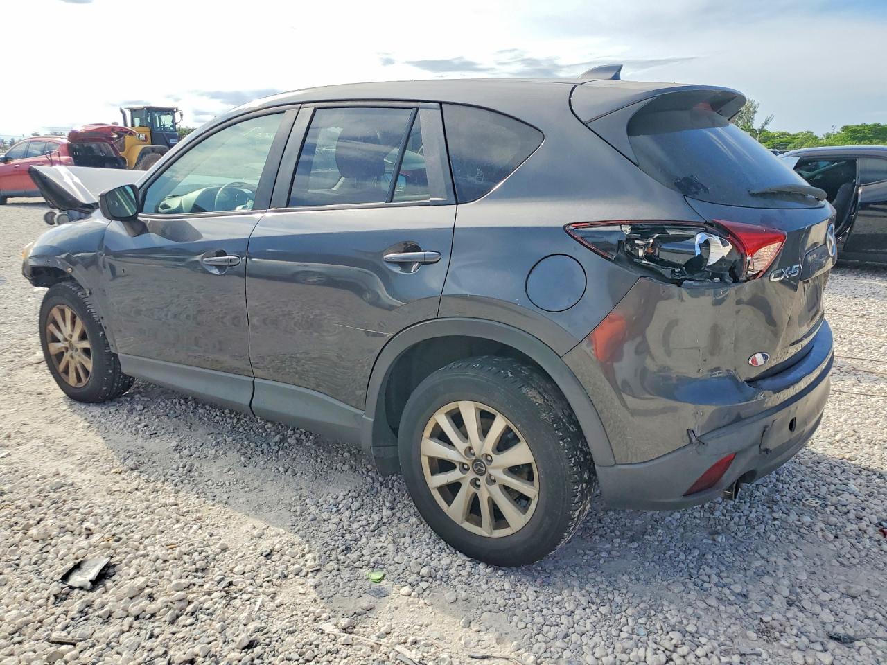 2015 Mazda Cx-5 Touring Gray vin: JM3KE2CY3F0545326