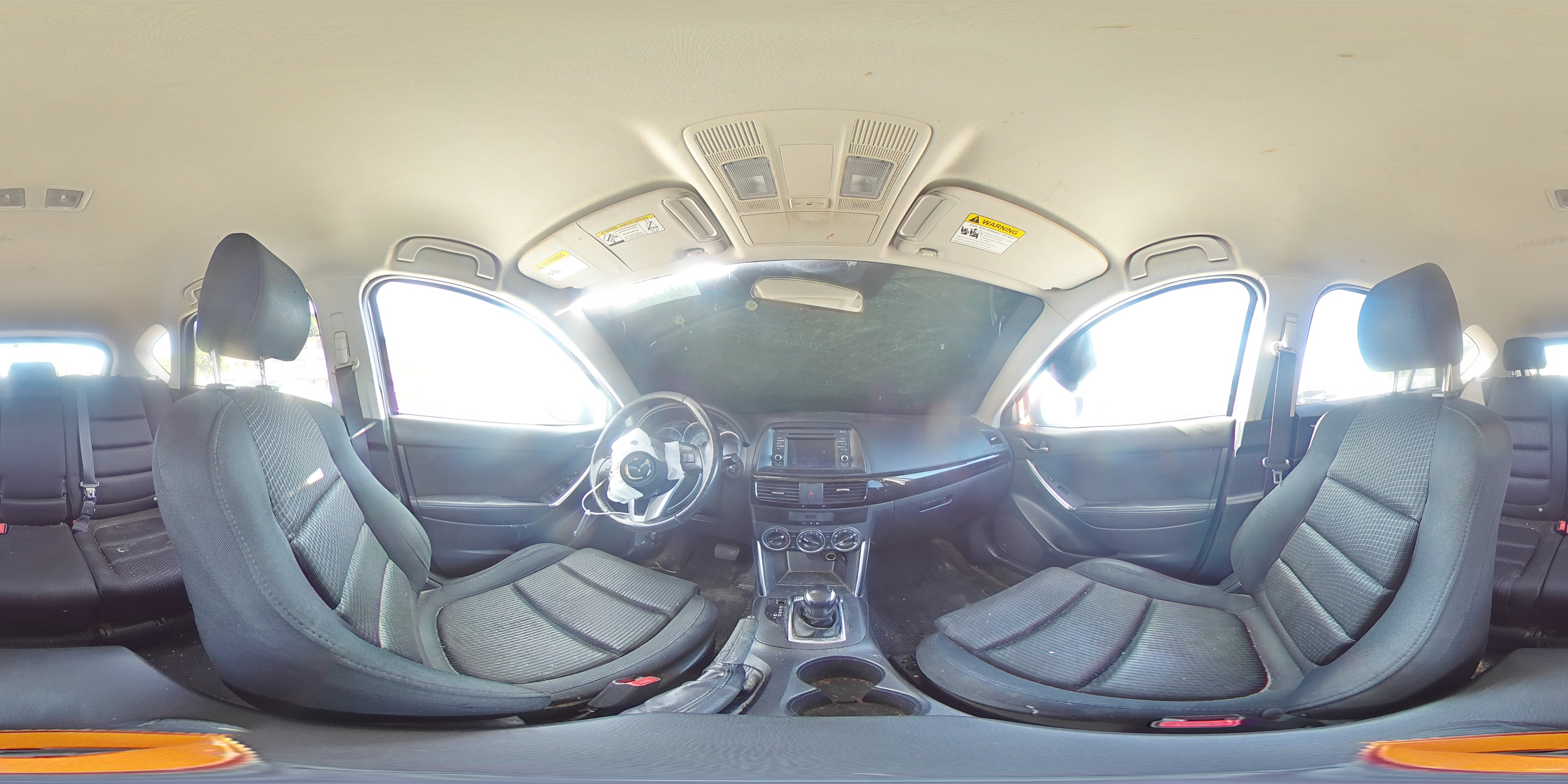 2015 Mazda Cx-5 Touring Gray vin: JM3KE2CY3F0545326