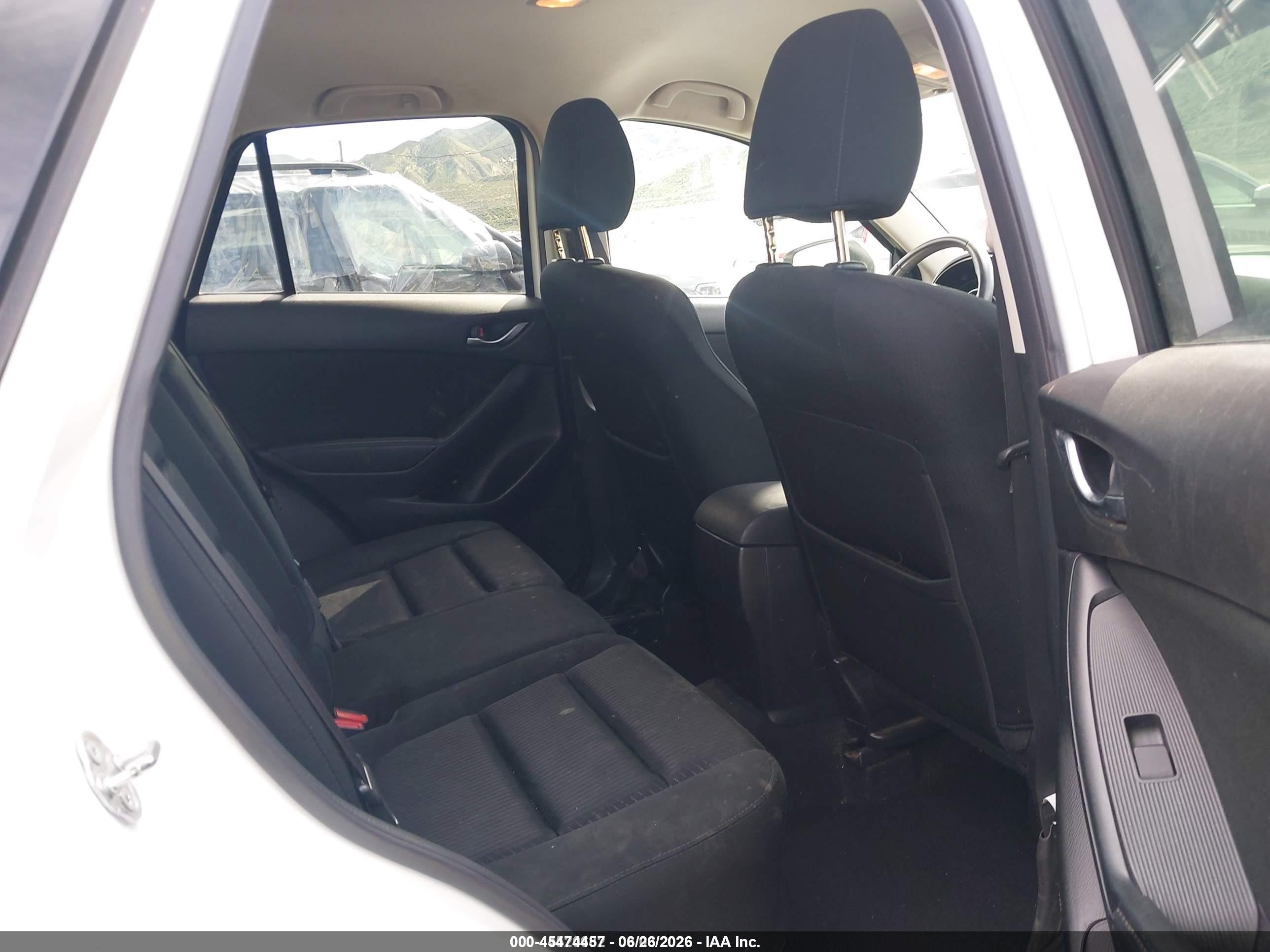 2015 Mazda Cx-5 Touring White vin: JM3KE2CY3F0551532