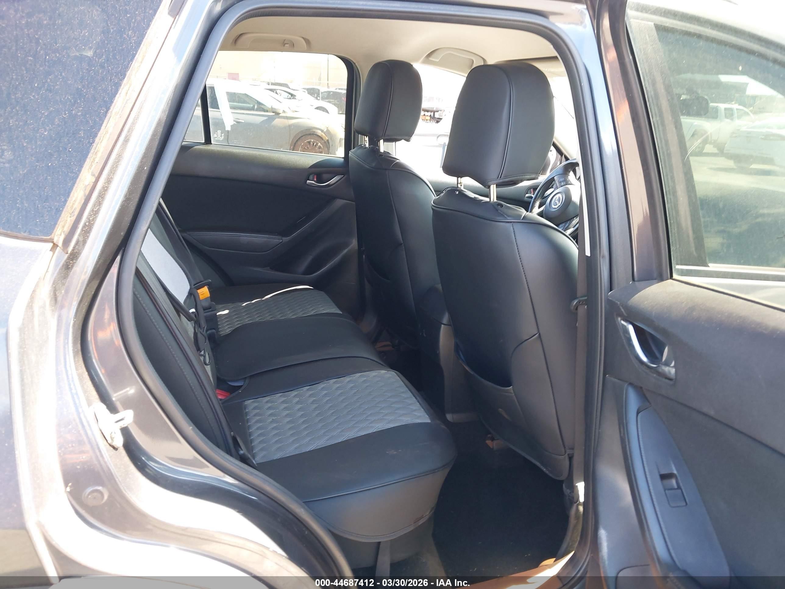 2016 Mazda Cx-5 Touring Gray vin: JM3KE2CY3G0896173