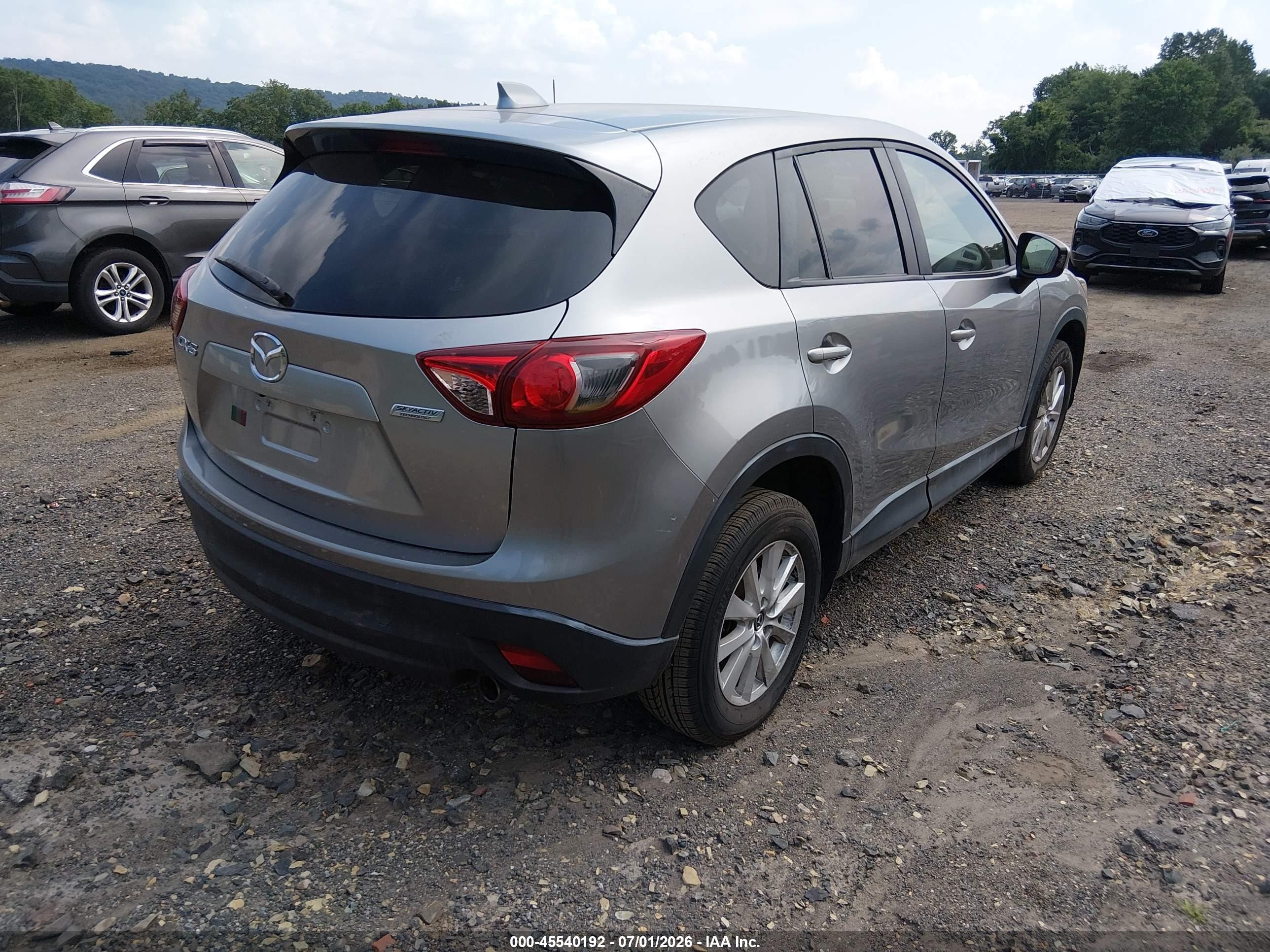 2014 Mazda Cx-5 Touring Серебряный vin: JM3KE2CY4E0335610