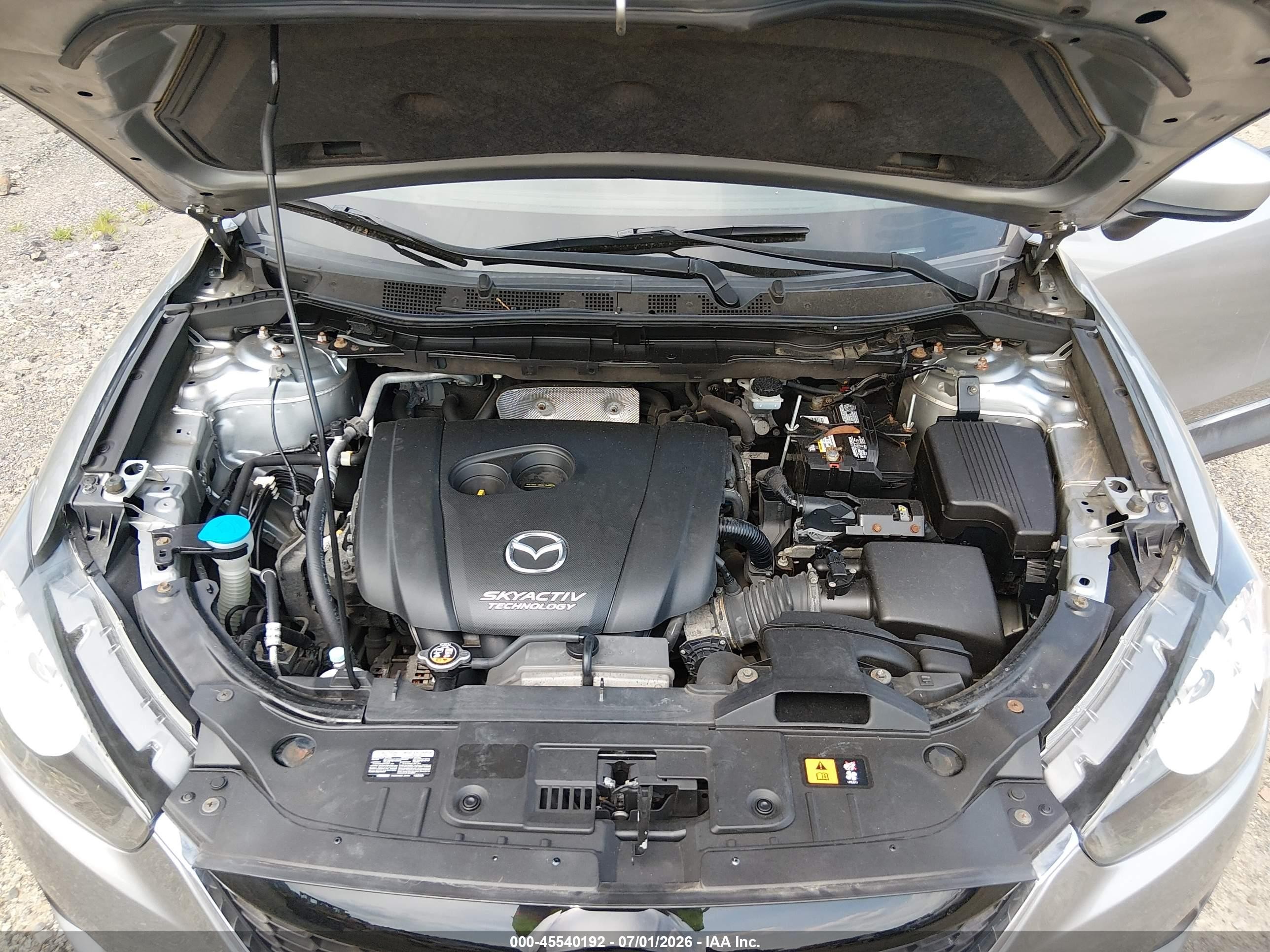 2014 Mazda Cx-5 Touring Серебряный vin: JM3KE2CY4E0335610