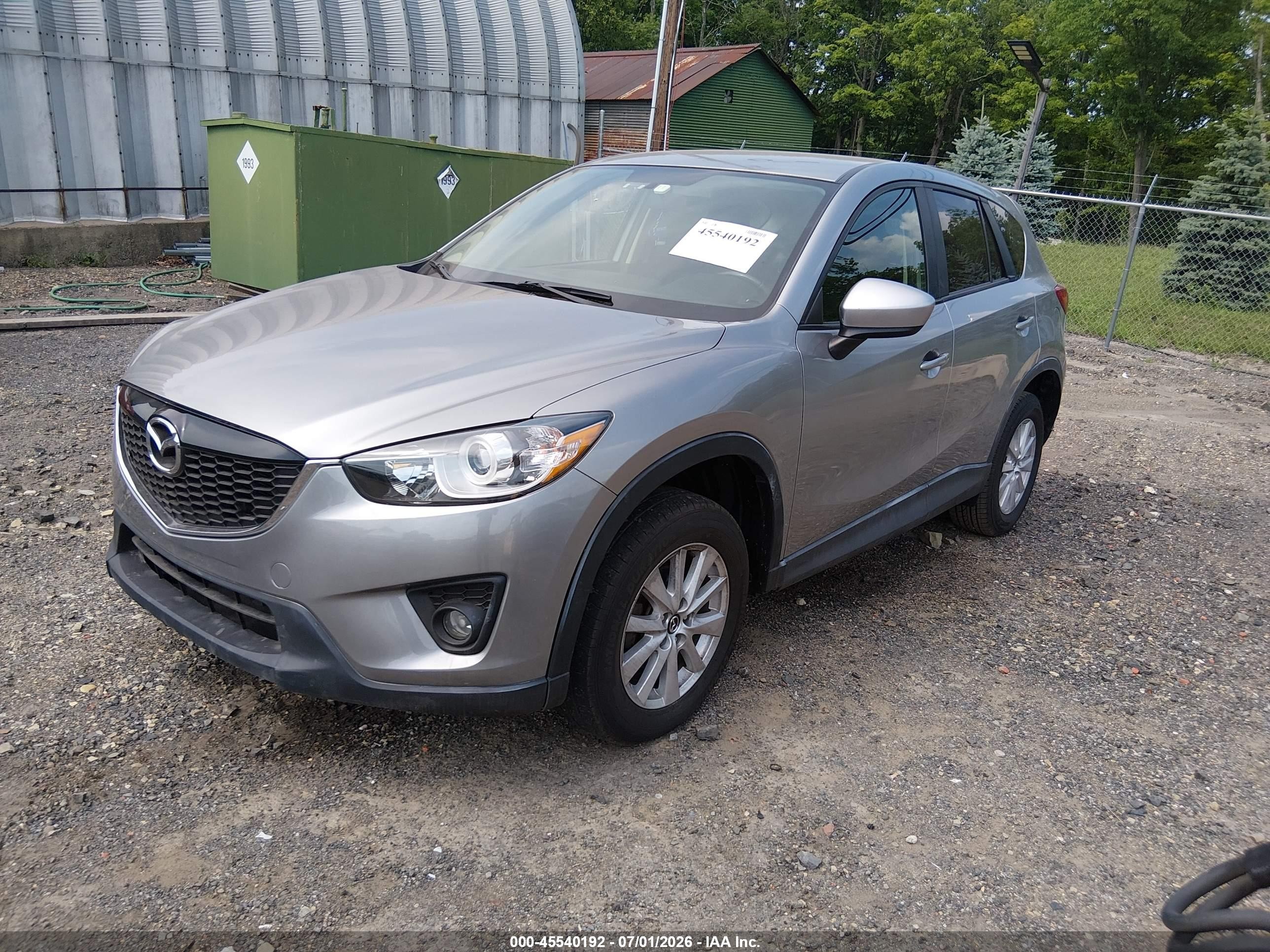 2014 Mazda Cx-5 Touring Серебряный vin: JM3KE2CY4E0335610