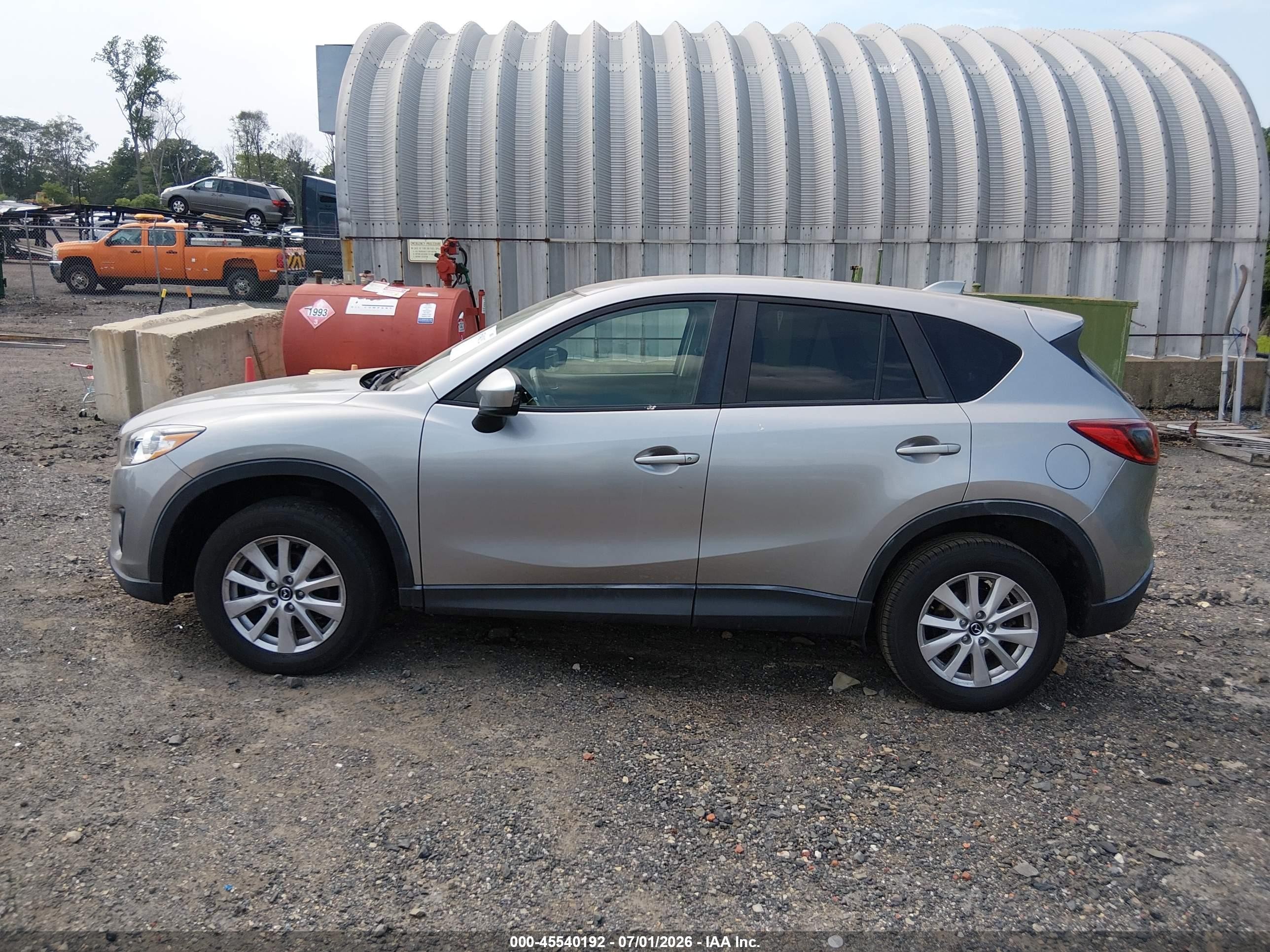 2014 Mazda Cx-5 Touring Серебряный vin: JM3KE2CY4E0335610